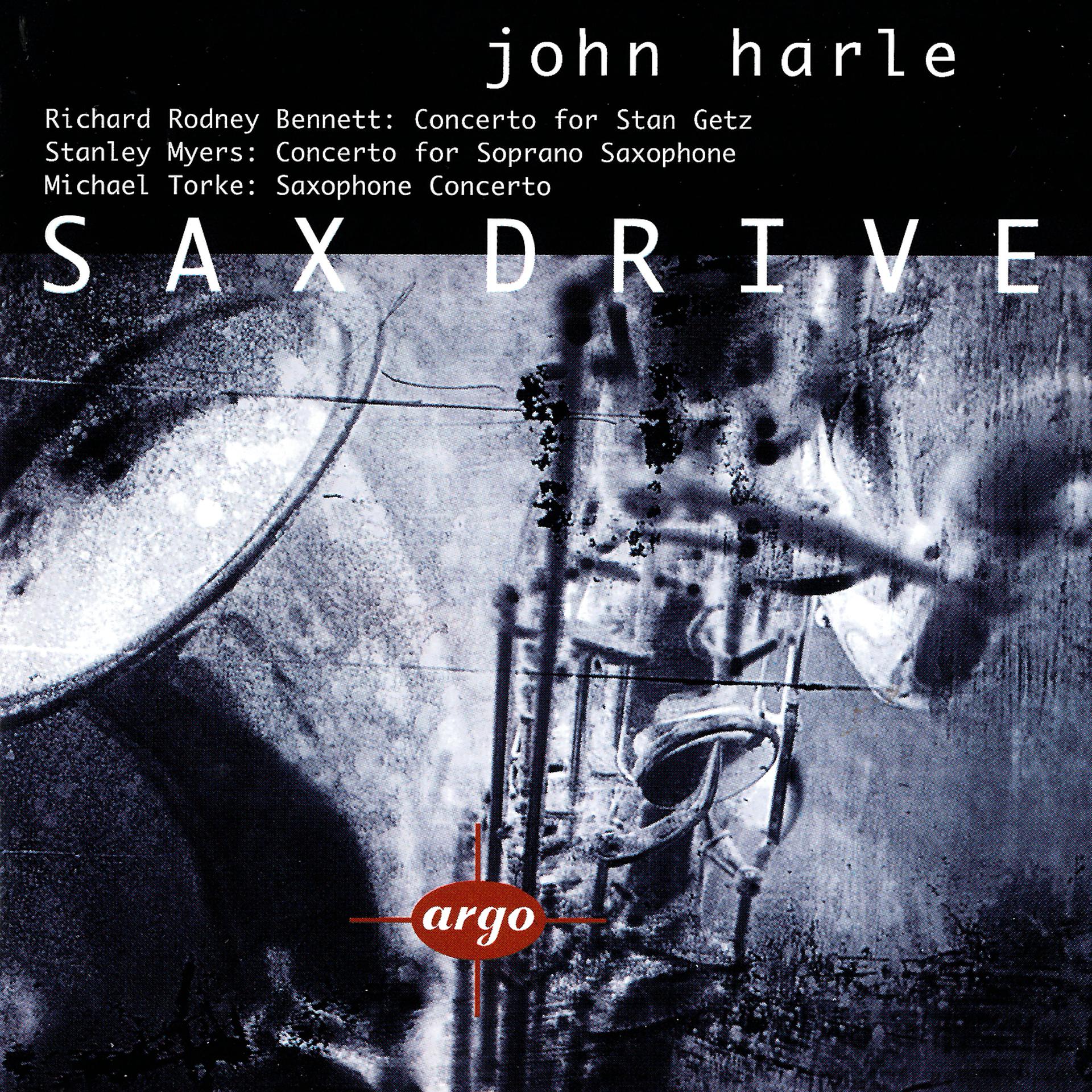 Постер альбома Sax Drive - Myers, Bennett & Torke: Saxophone Concertos