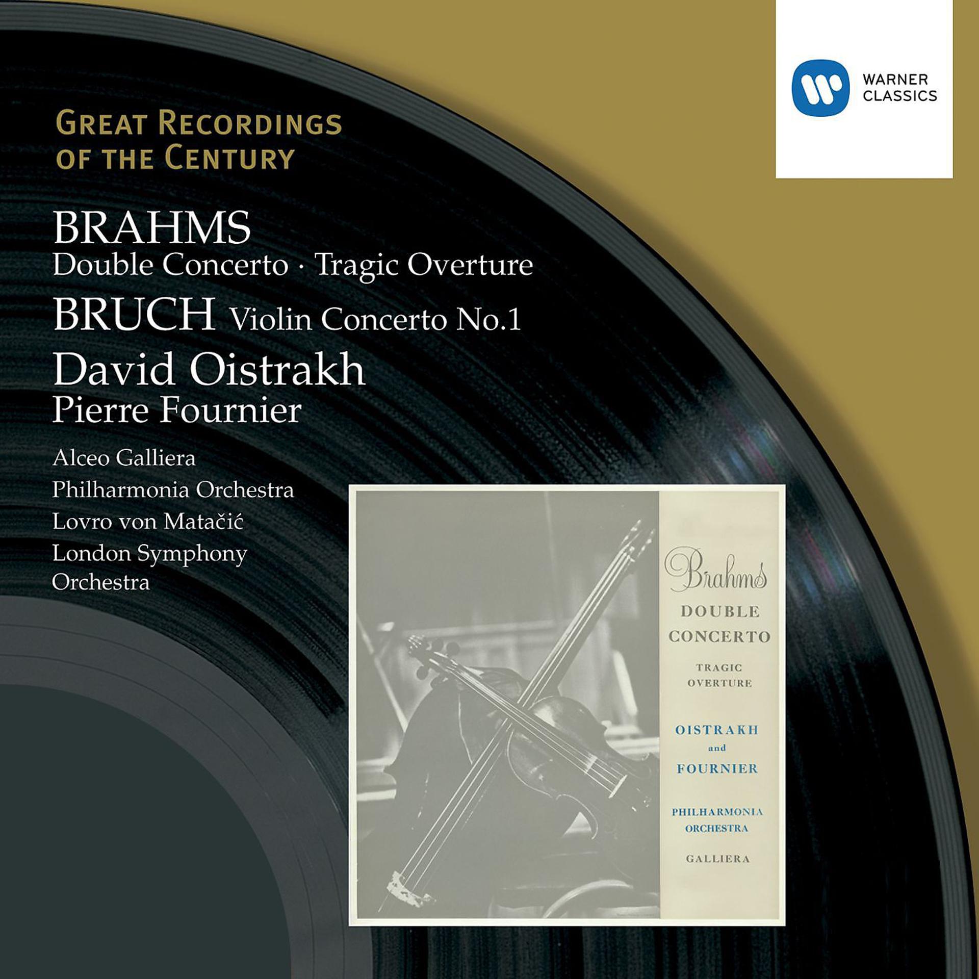Постер альбома Brahms/Bruch: Double Concerto; Tragic Overture / Violin Concerto No.1