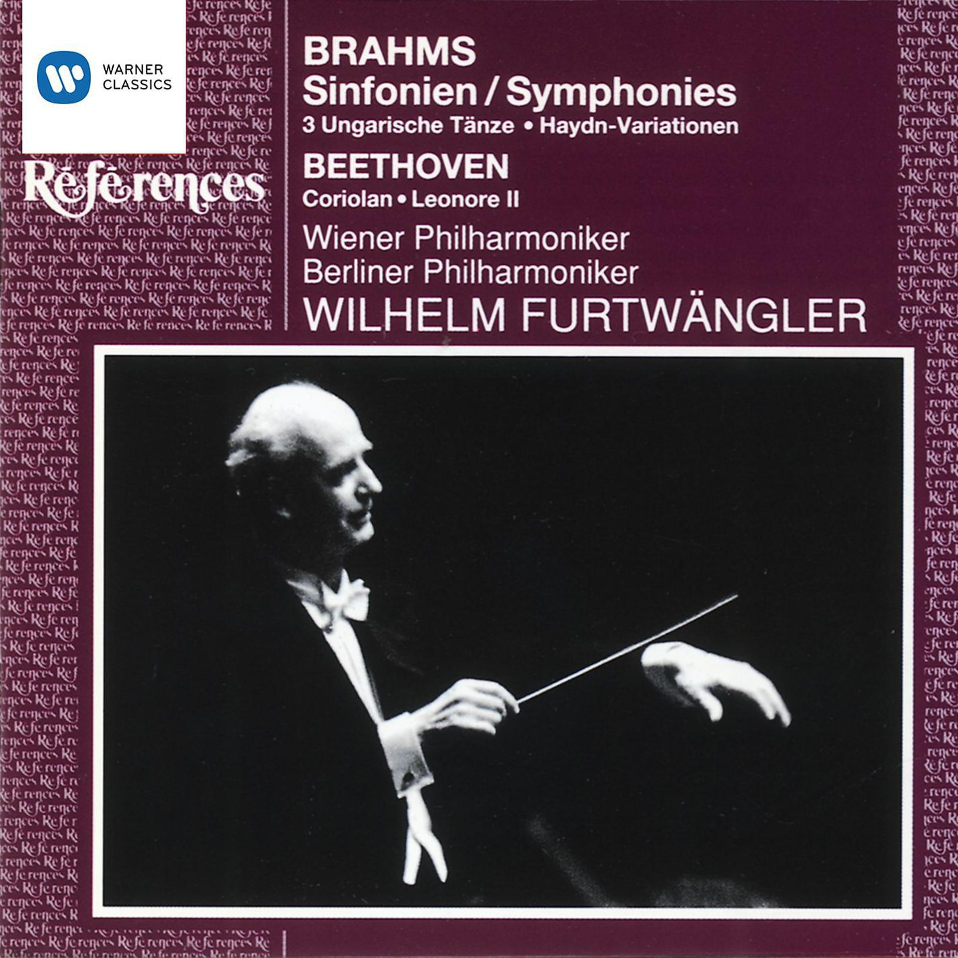 Постер альбома Furtwängler conducts Brahms & Beethoven