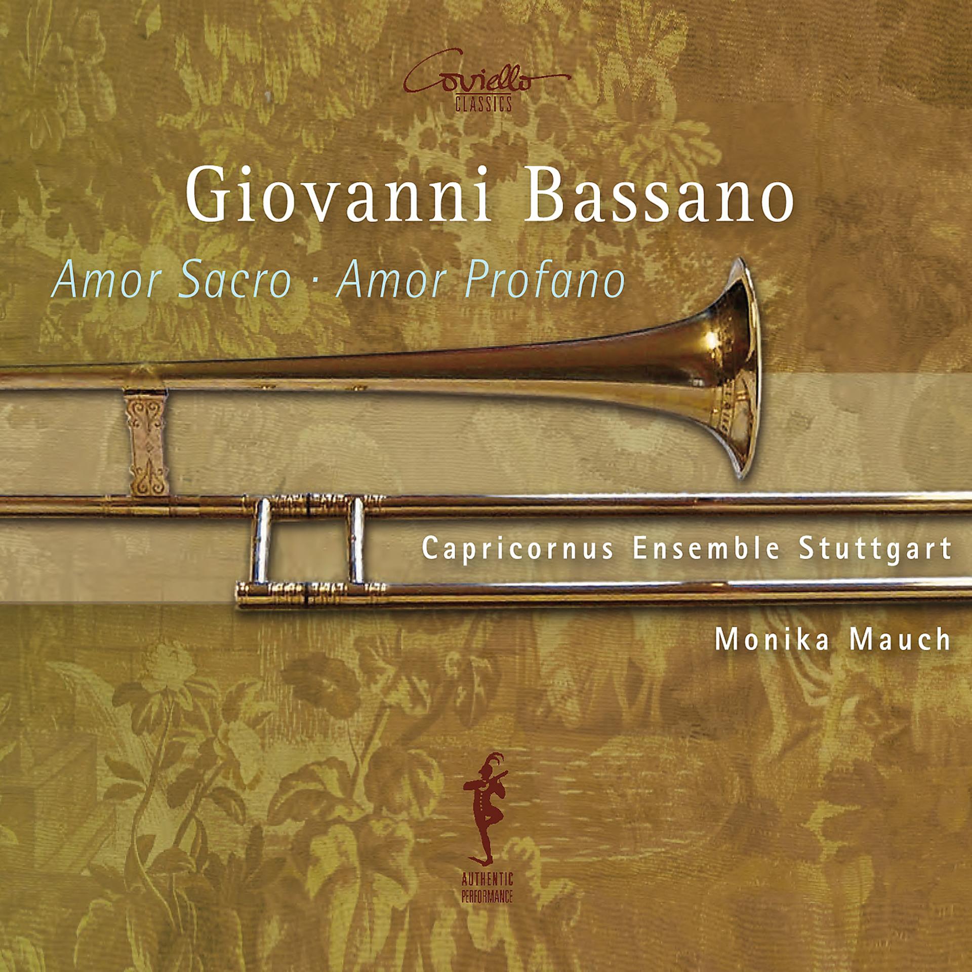 Постер альбома Giovanni Bassano: Amor sacro. Amor profano