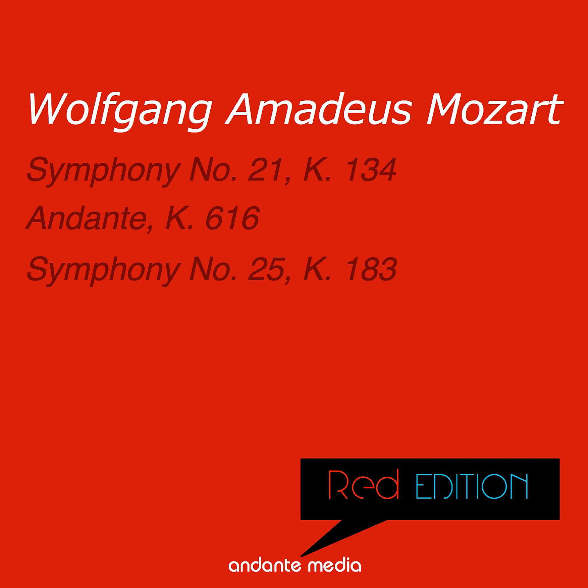 Постер альбома Red Edition - Mozart: Symphonies Nos. 21 & 25