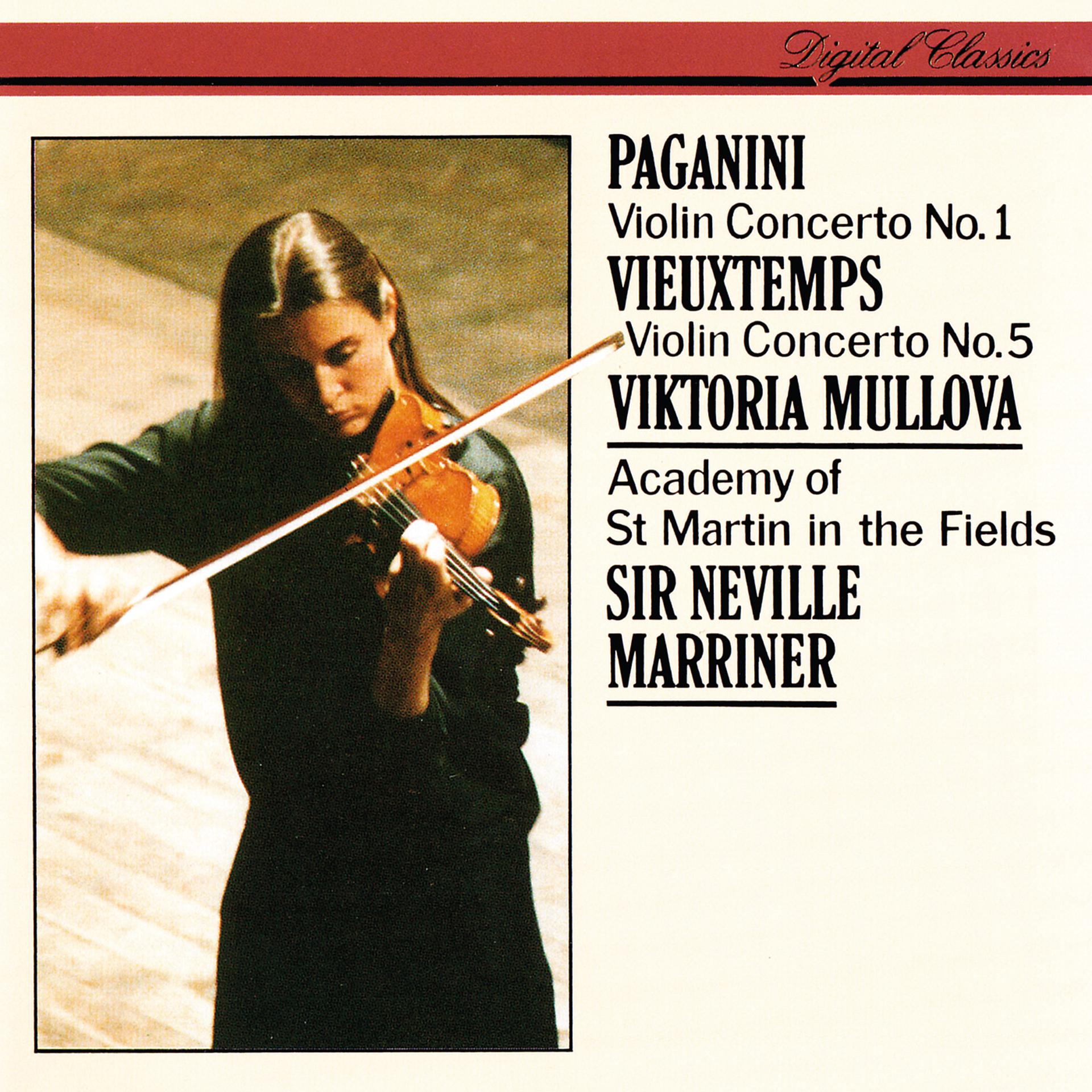 Постер альбома Paganini: Violin Concerto No. 1 / Vieuxtemps: Violin Concerto No. 5