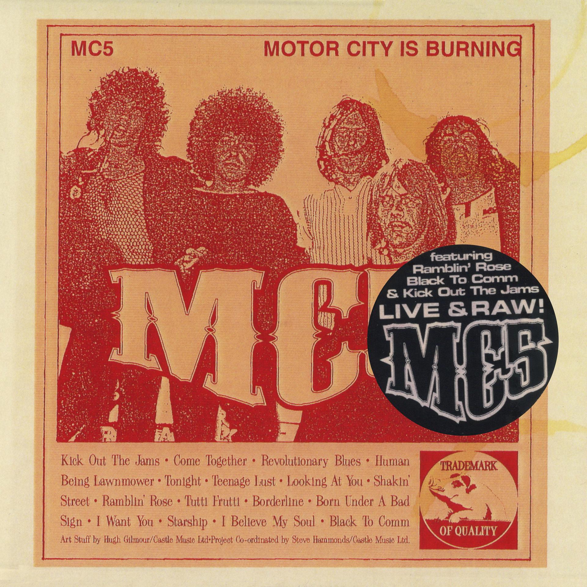 Постер альбома Motor City Is Burning