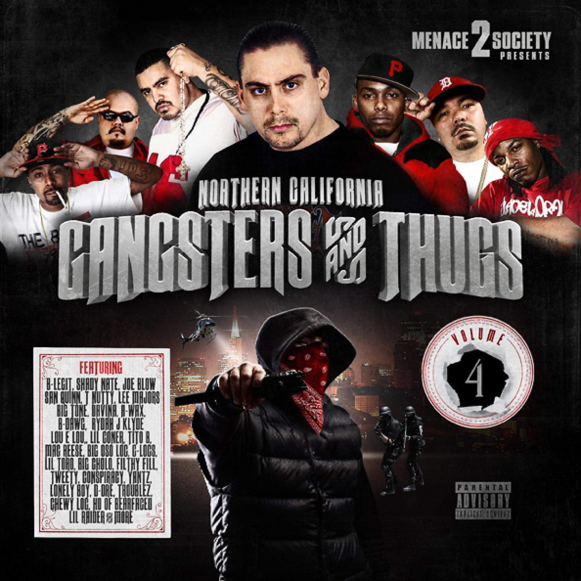 Постер альбома Menace 2 Society Presents: Northern California Gangsters & Thugs Vol. 4
