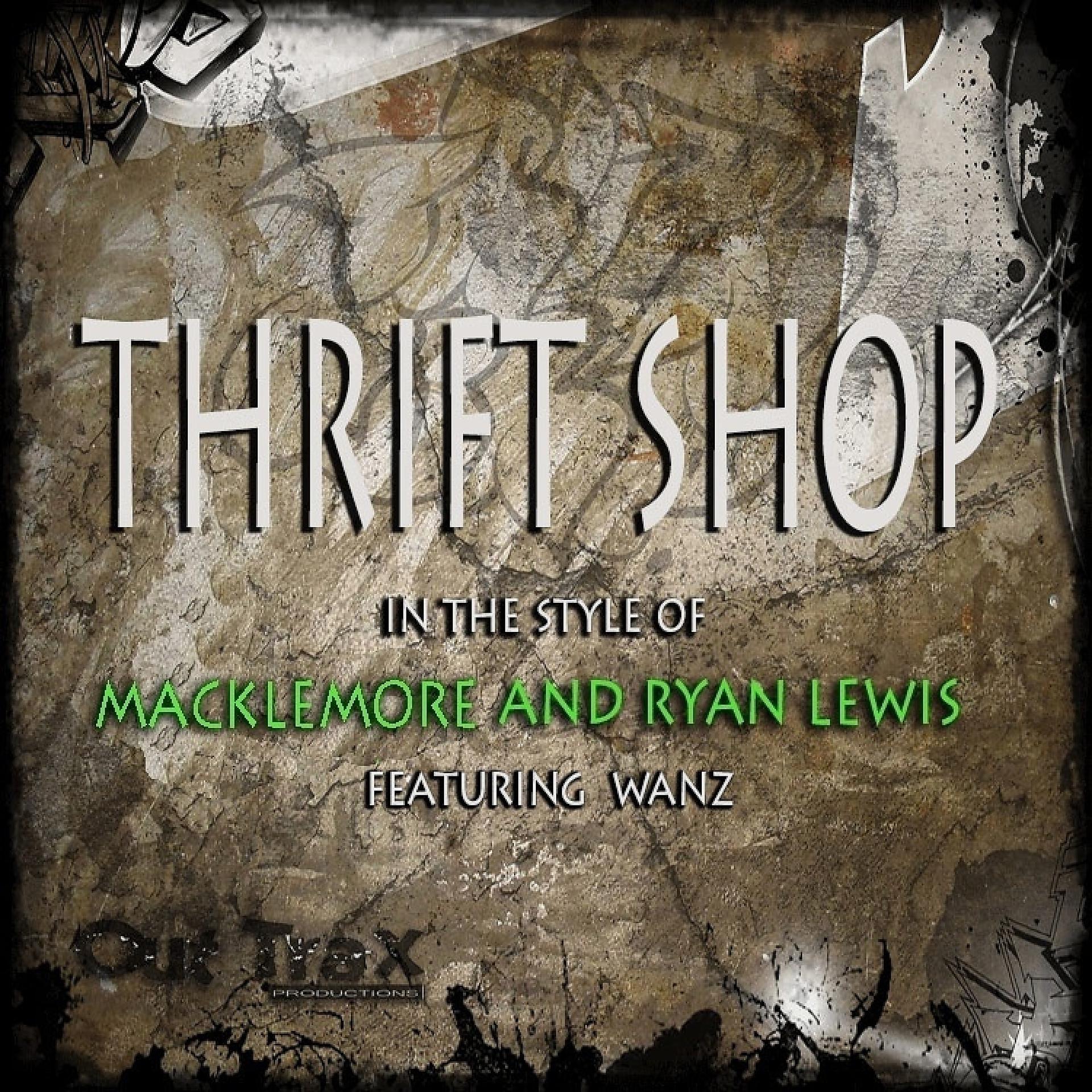 Постер альбома Thrift Shop (In The Style Of Macklemore & Ryan Lewis feat. Wanz) - Single