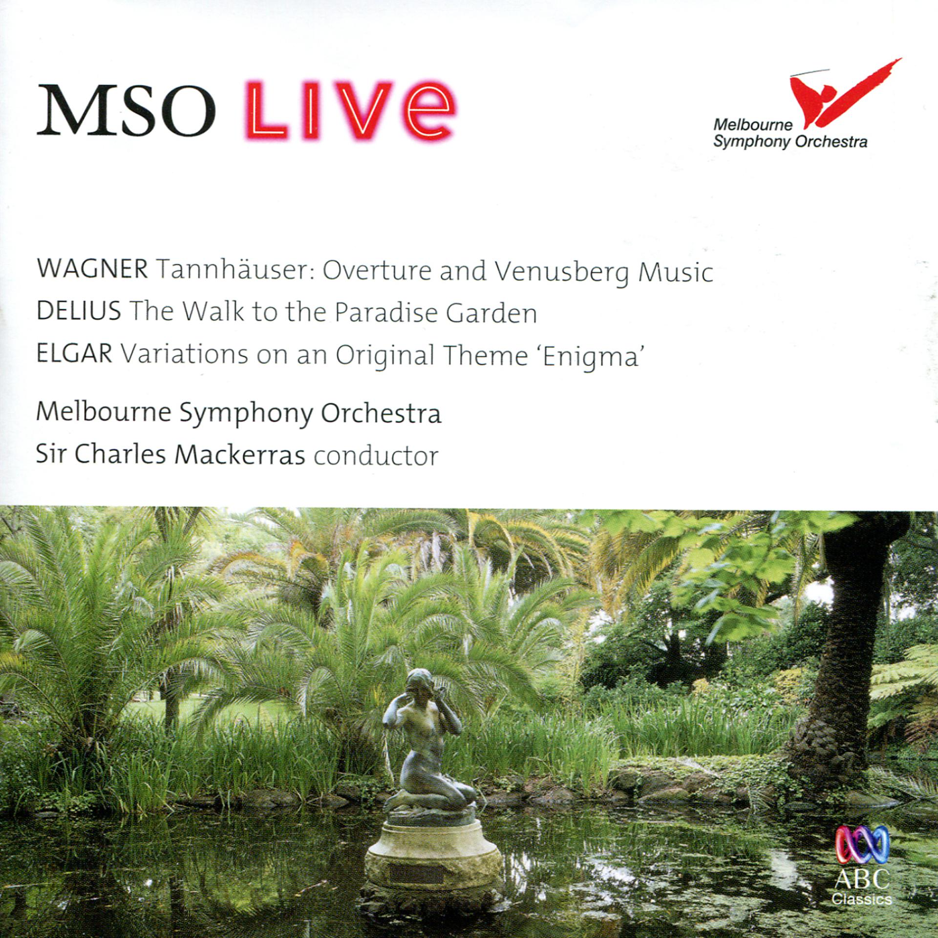 Постер альбома MSO Live - Wagner, Delius & Elgar