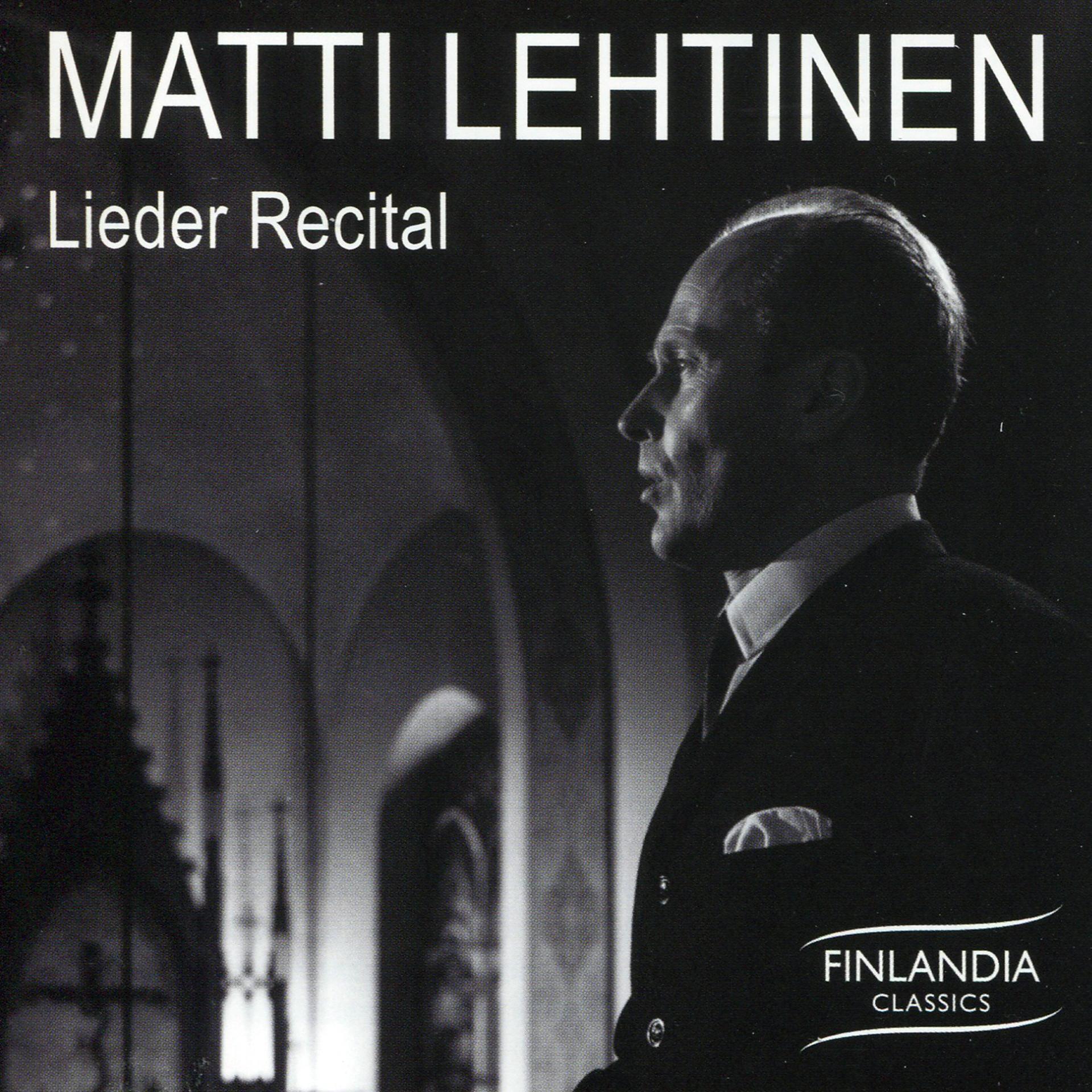 Постер альбома Lieder Recital