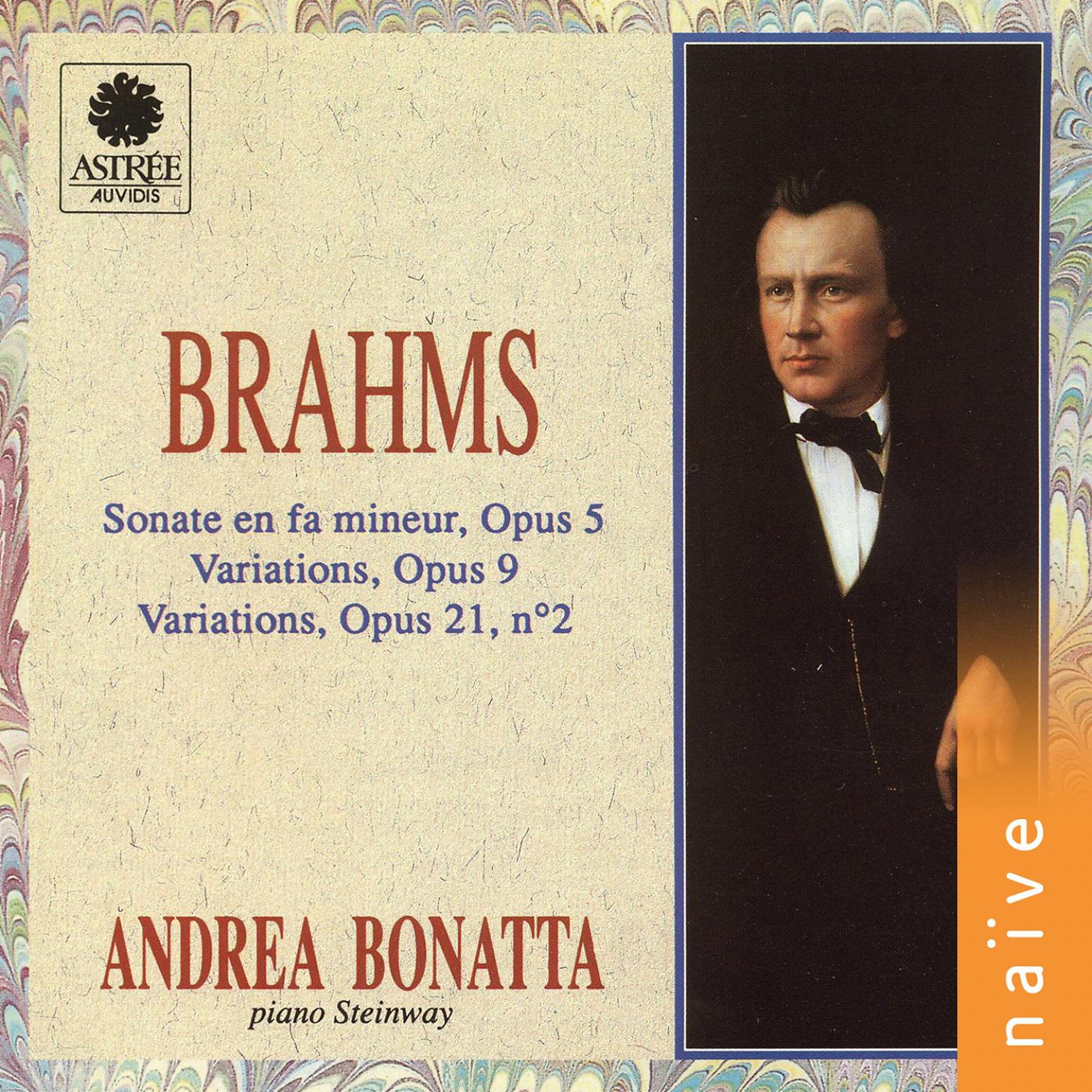 Постер альбома Brahms: Klavierwerke, Op. 5, 9 & 21