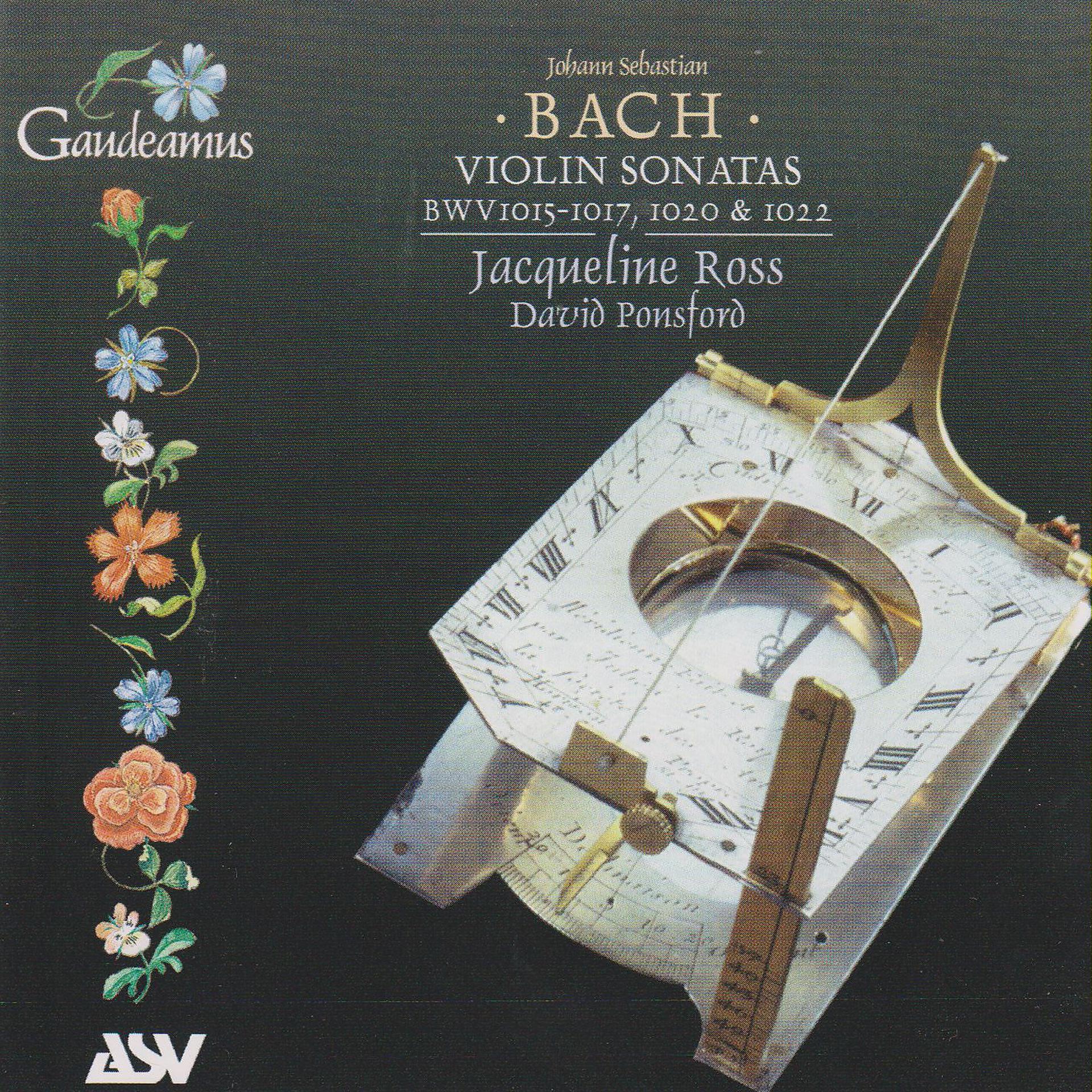 Постер альбома J.S. Bach: Violin Sonatas BWV 1015-1017, 1020 & 1022