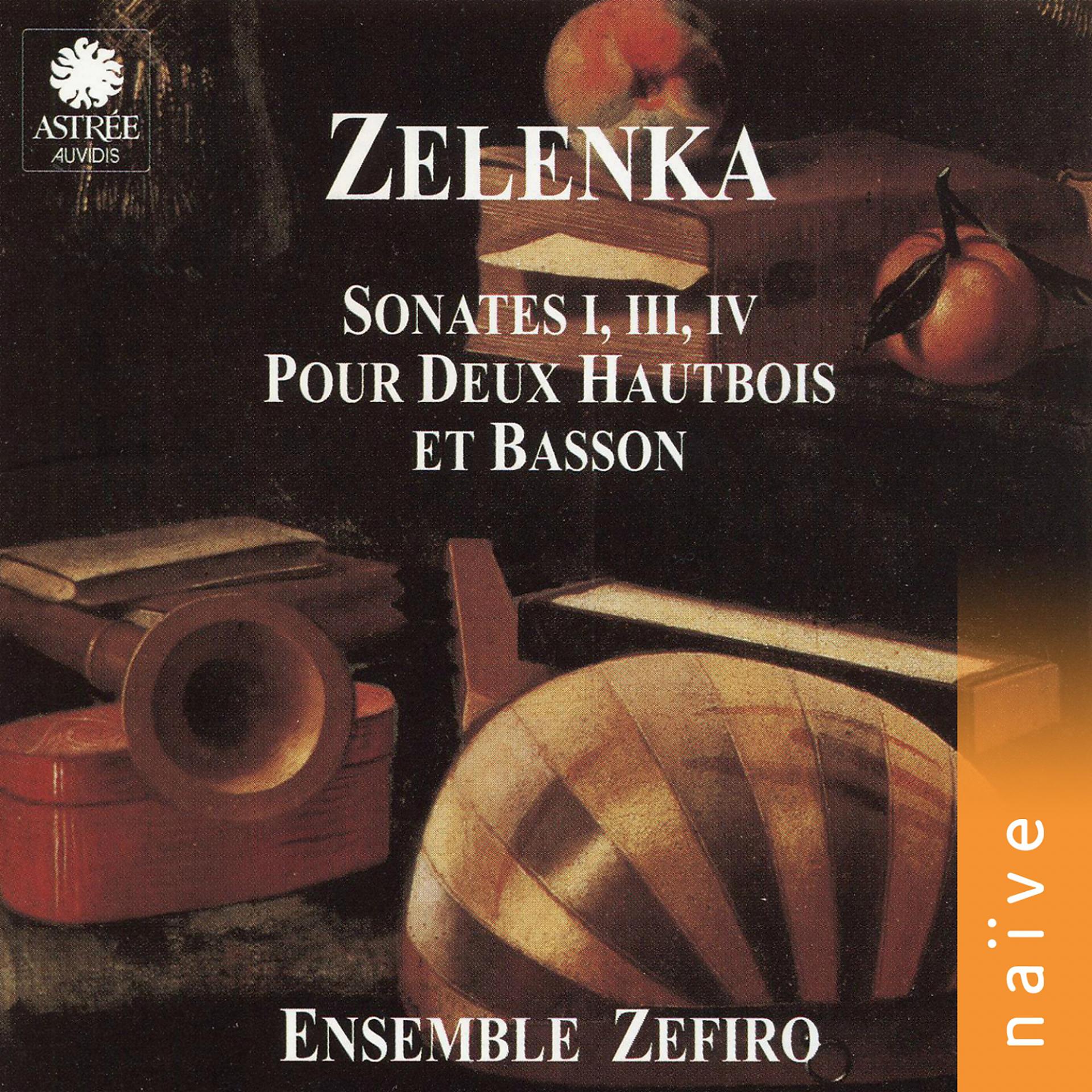 Постер альбома Zelenka: Sonates Nos 1, 3 & 4