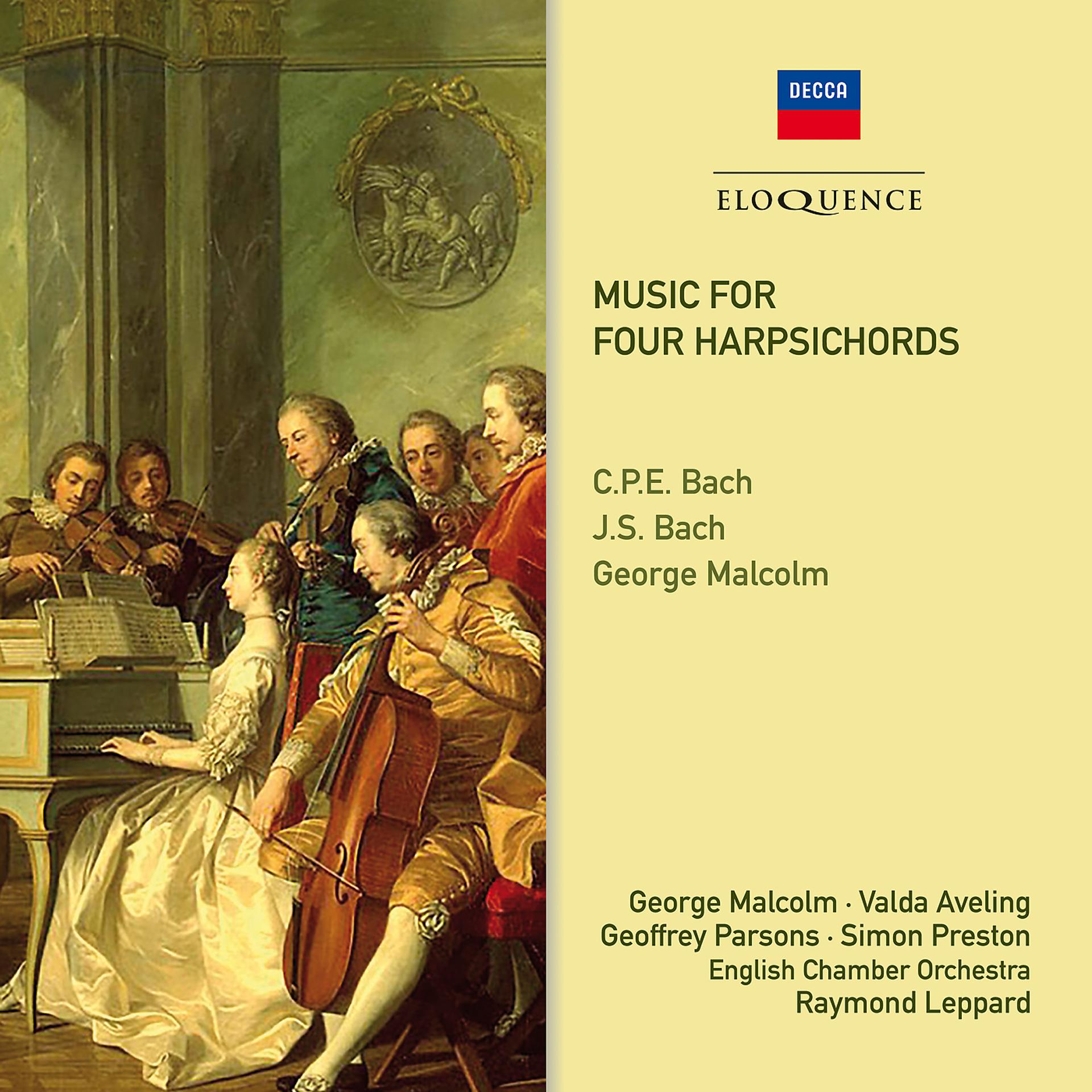 Постер альбома Music For Four Harpsichords