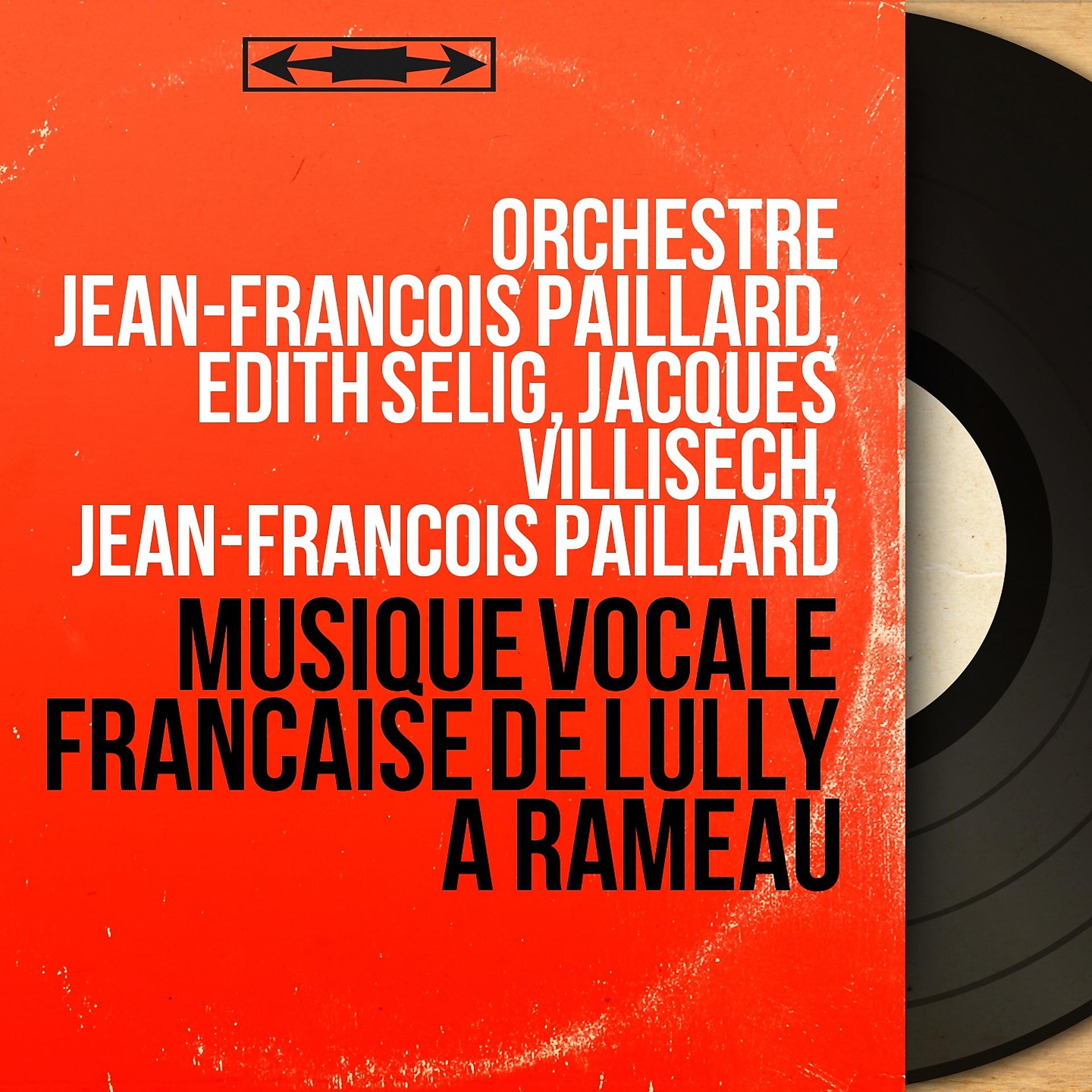 Постер альбома Musique vocale française de Lully à Rameau
