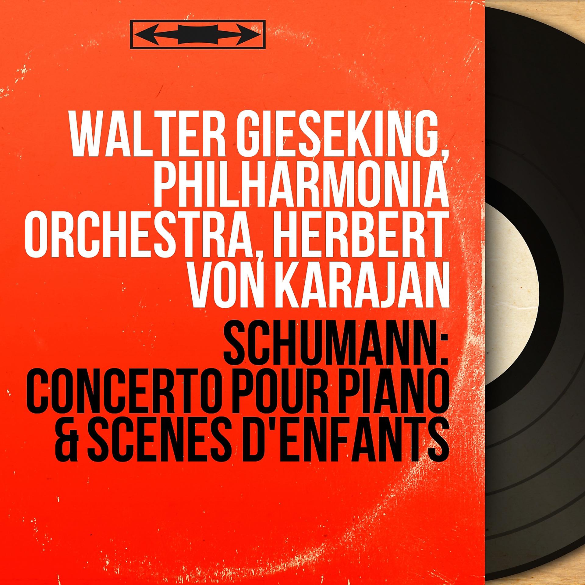 Постер альбома Schumann: Concerto pour piano & Scènes d'enfants