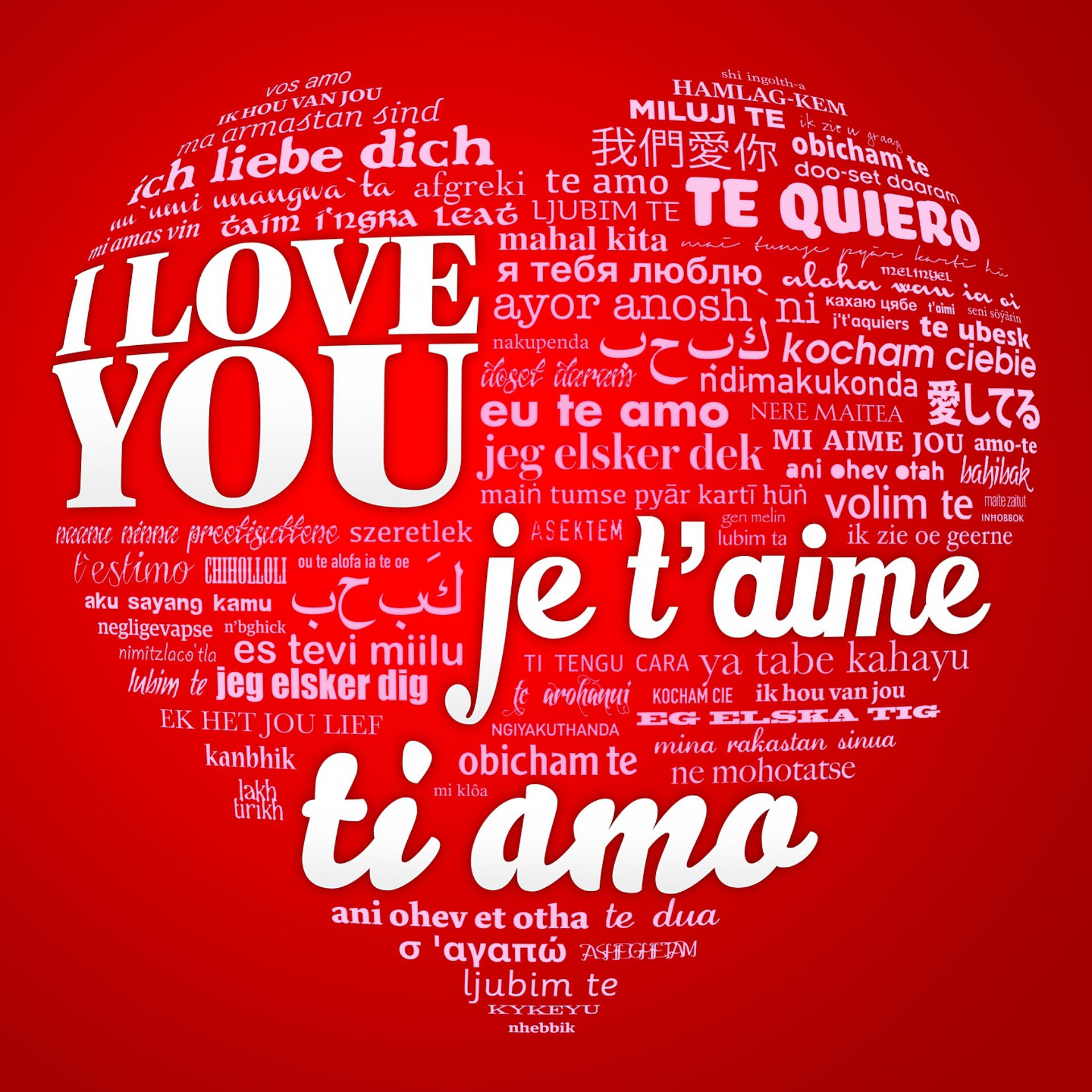 Постер альбома I Love You, Je T'aime, Ti Amo