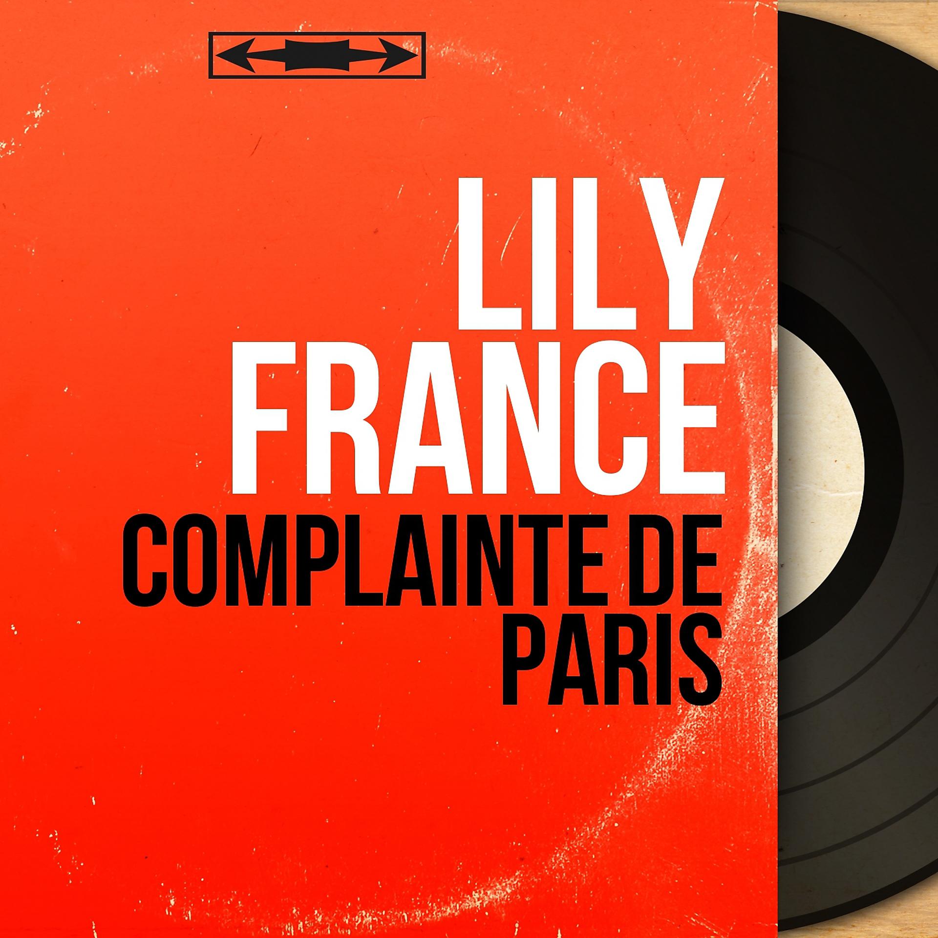 Постер альбома Complainte de Paris