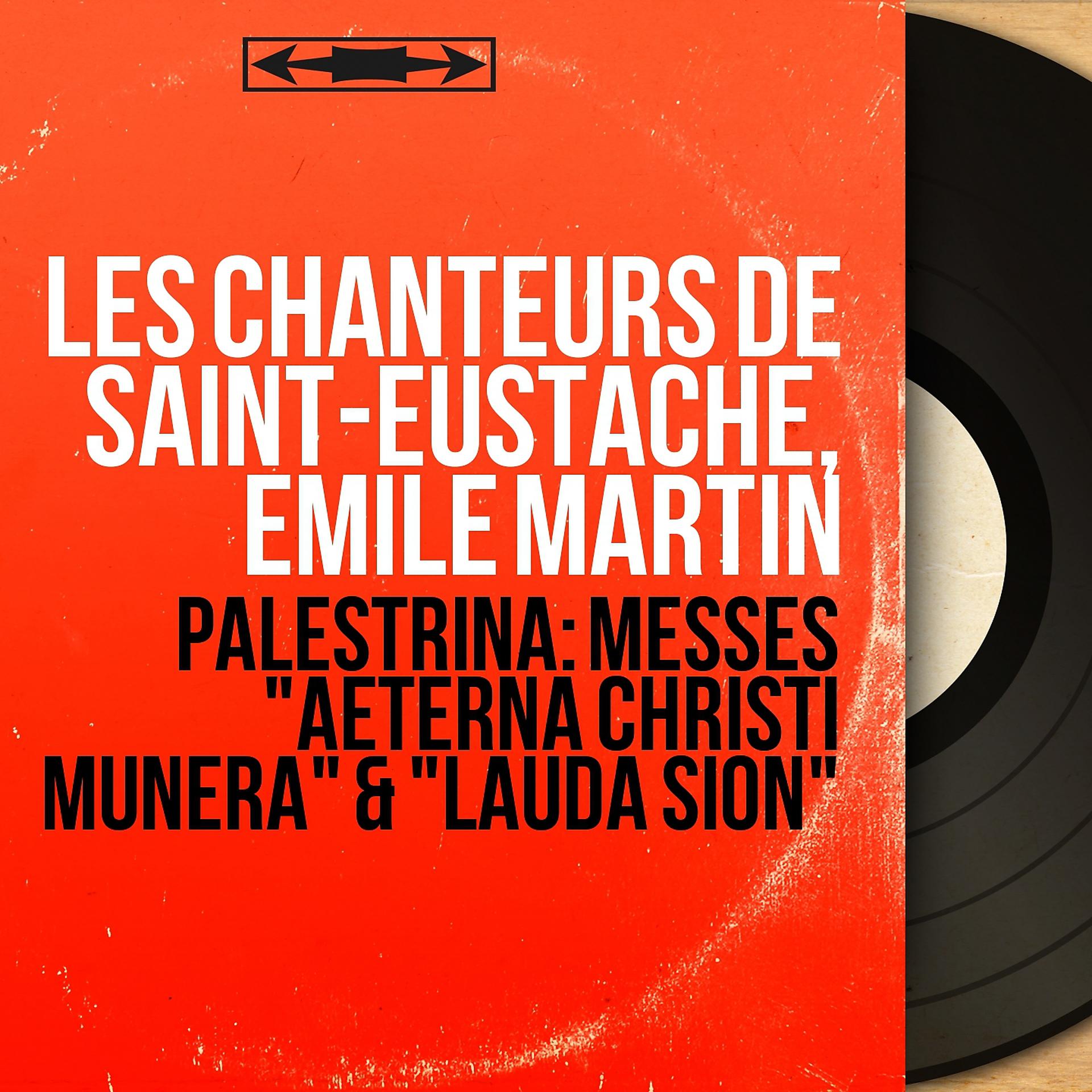Постер альбома Palestrina: Messes "Aeterna Christi munera" & "Lauda Sion"