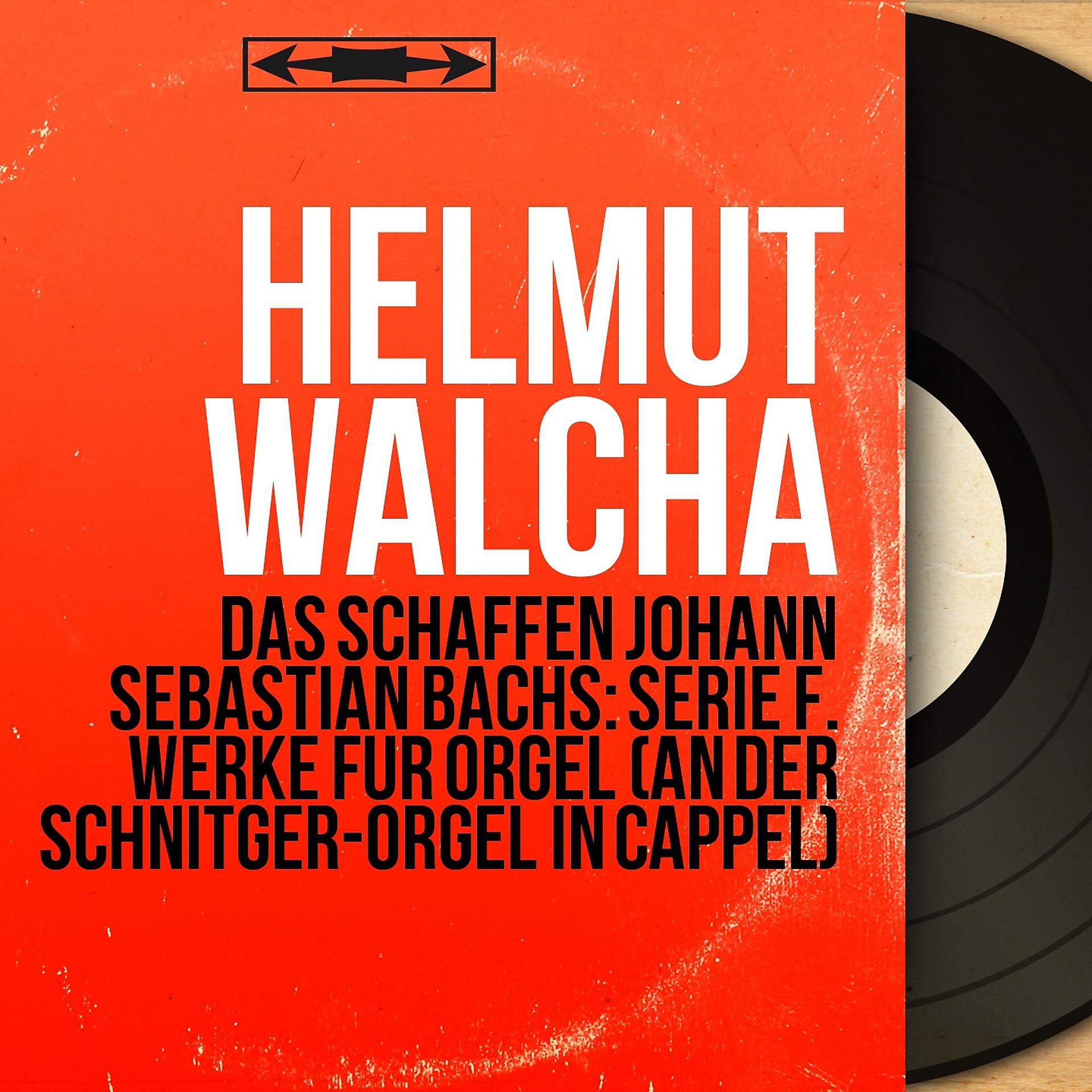 Постер альбома Das Schaffen Johann Sebastian Bachs: Serie F. Werke für Orgel (An der Schnitger-Orgel in Cappel)