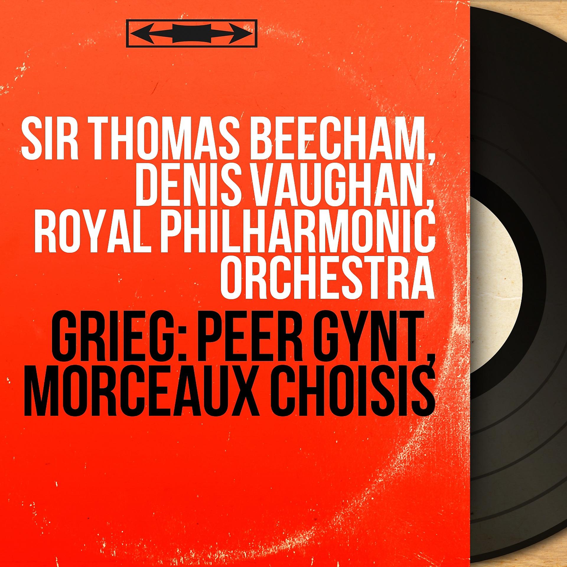 Постер альбома Grieg: Peer Gynt, morceaux choisis