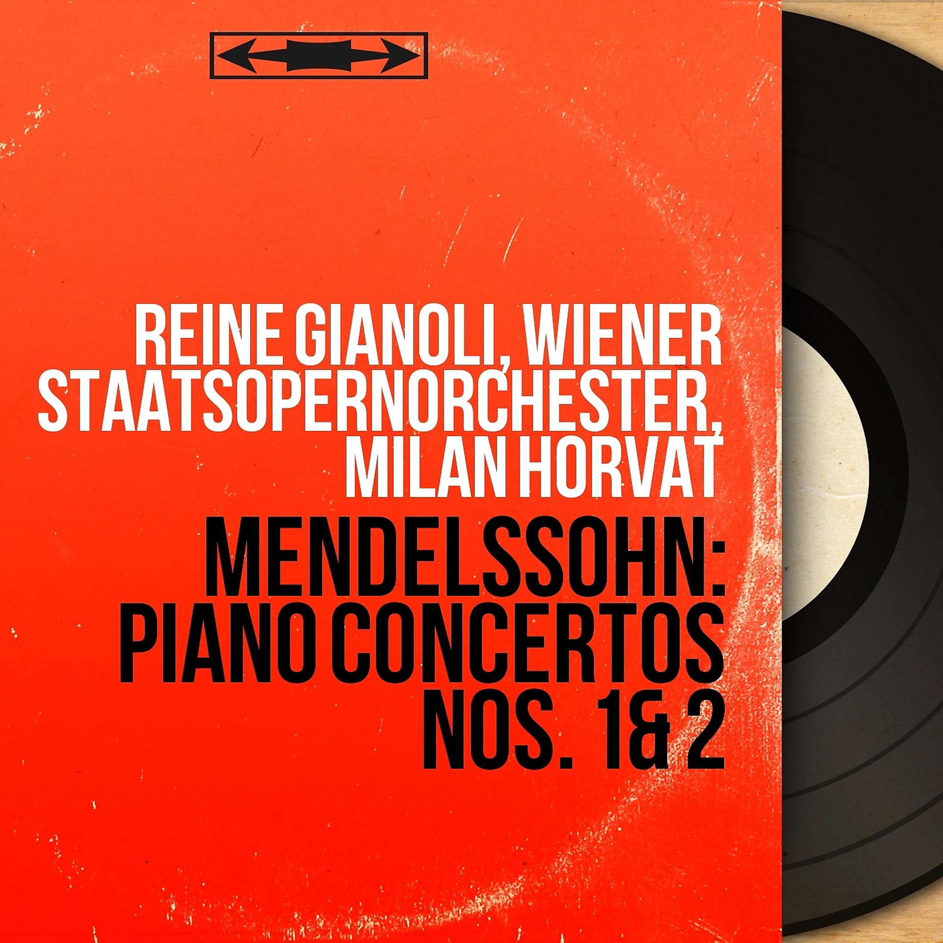 Постер альбома Mendelssohn: Piano Concertos Nos. 1 & 2