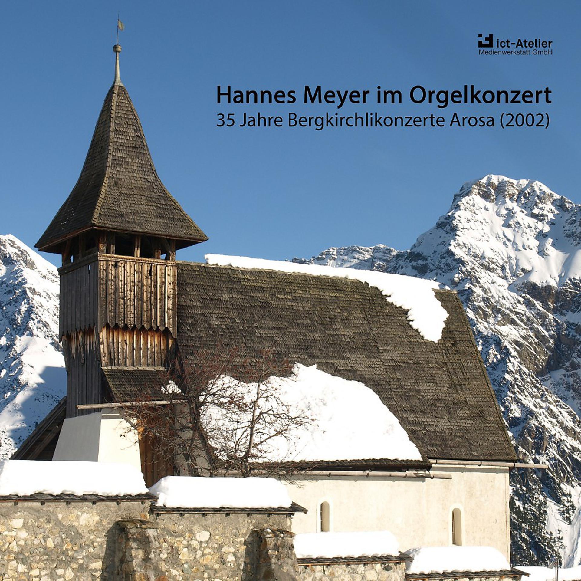 Постер альбома Hannes Meyer im Orgelkonzert - 35 Jahre Bergkirchlikonzerte Arosa (2002)