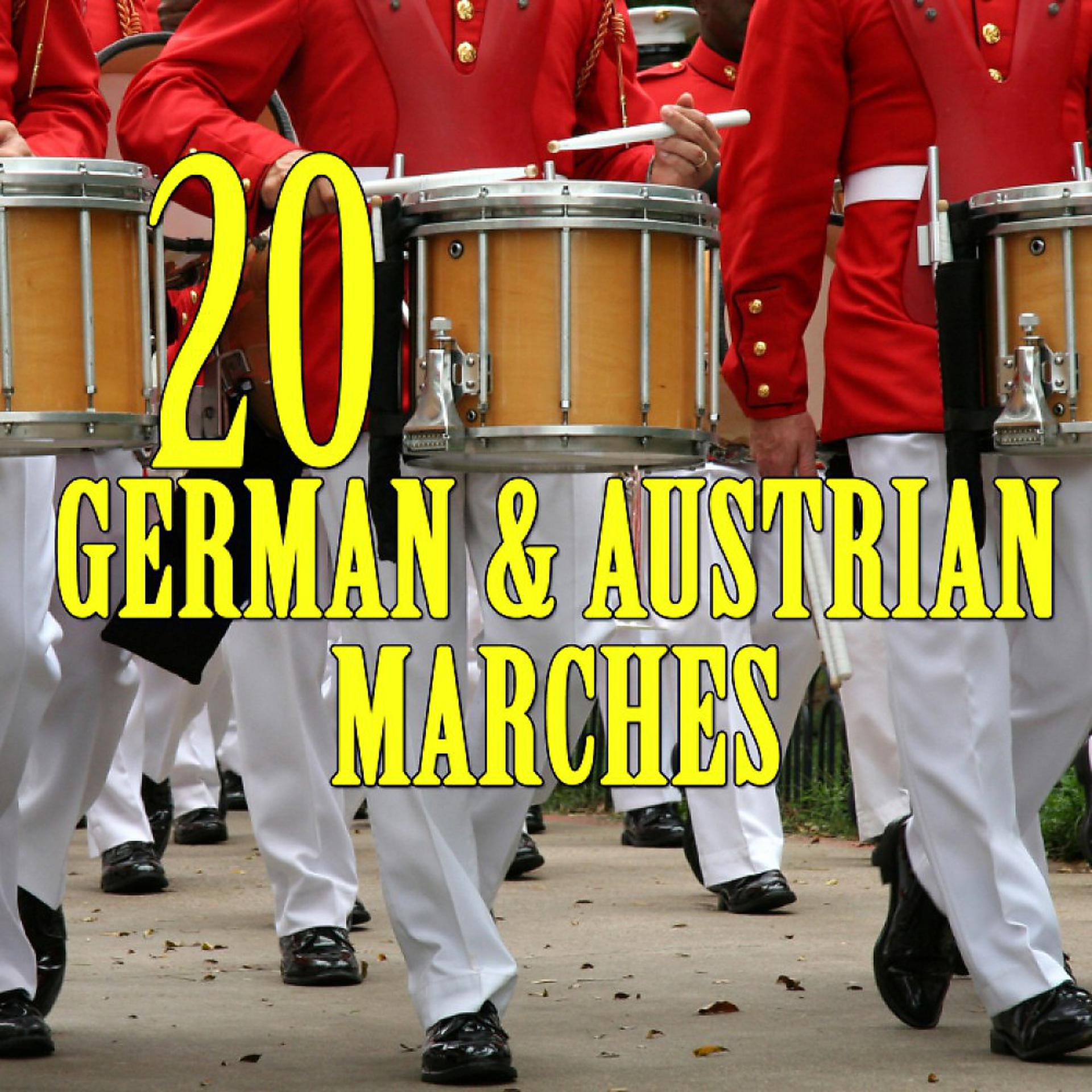 Постер альбома 20 German & Austrian Marches