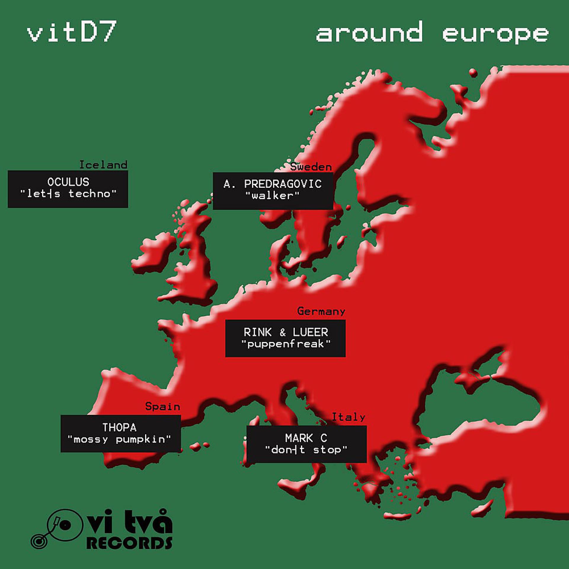 Постер альбома Around Europe
