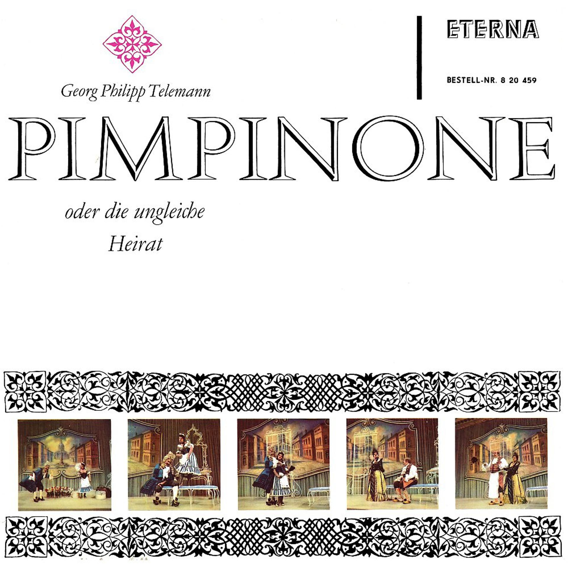 Постер альбома Telemann: Pimpinone (oder Die ungleiche Heirat)