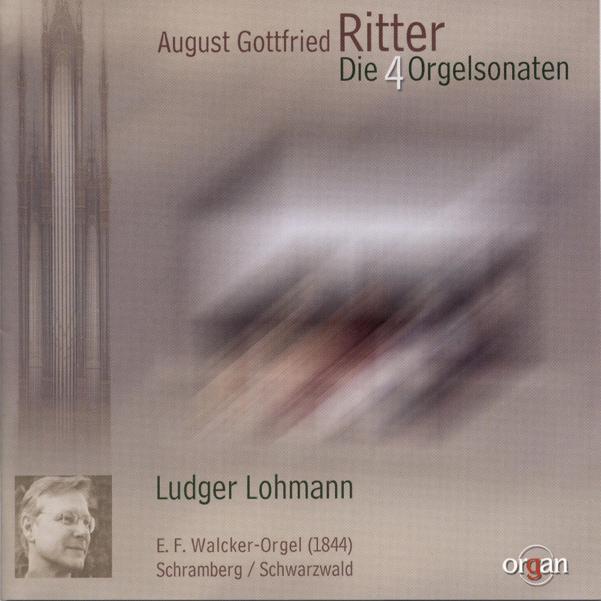 Постер альбома August Gottfried Ritter: Die vier Orgelsonaten