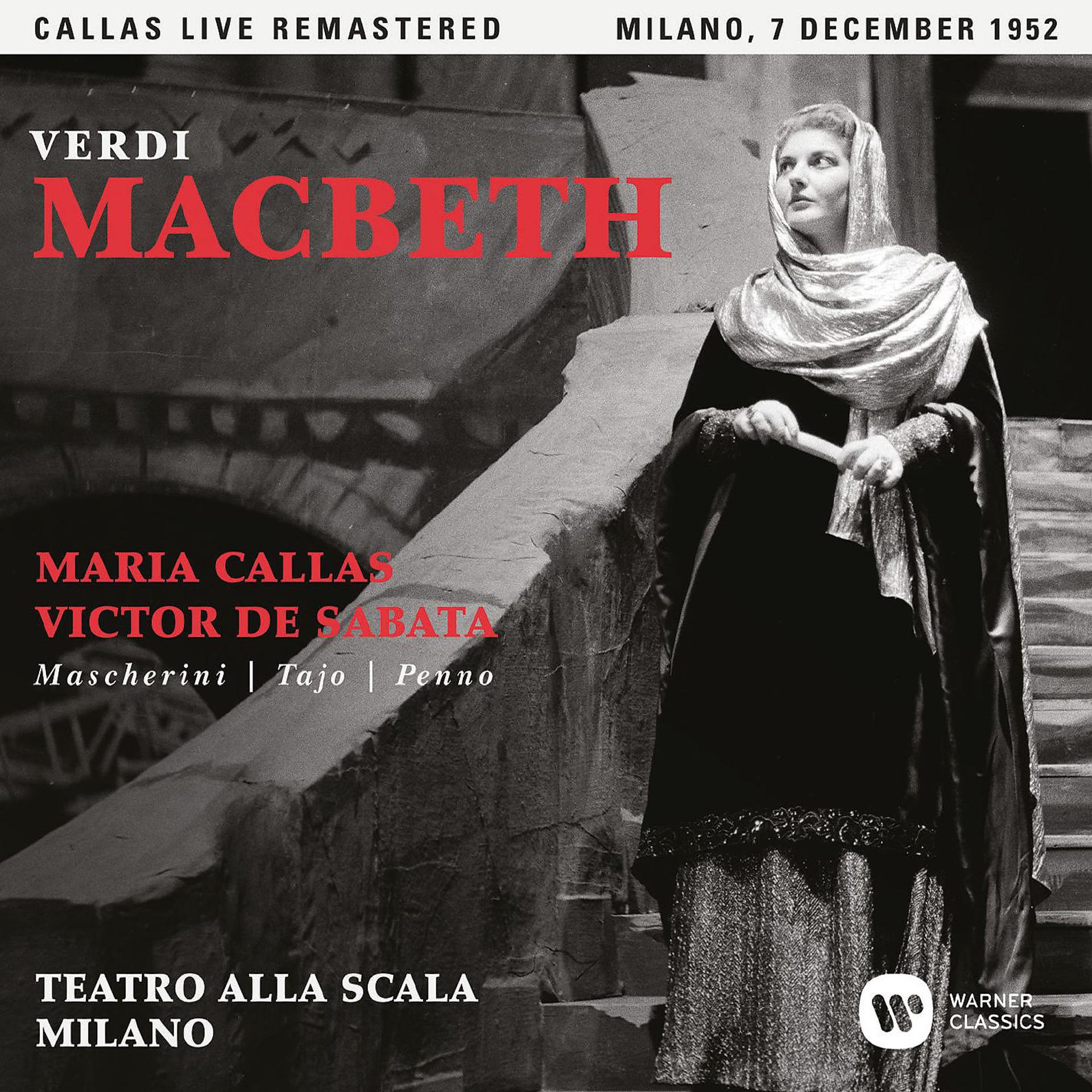 Постер альбома Verdi: Macbeth (1952 - Milan) - Callas Live Remastered