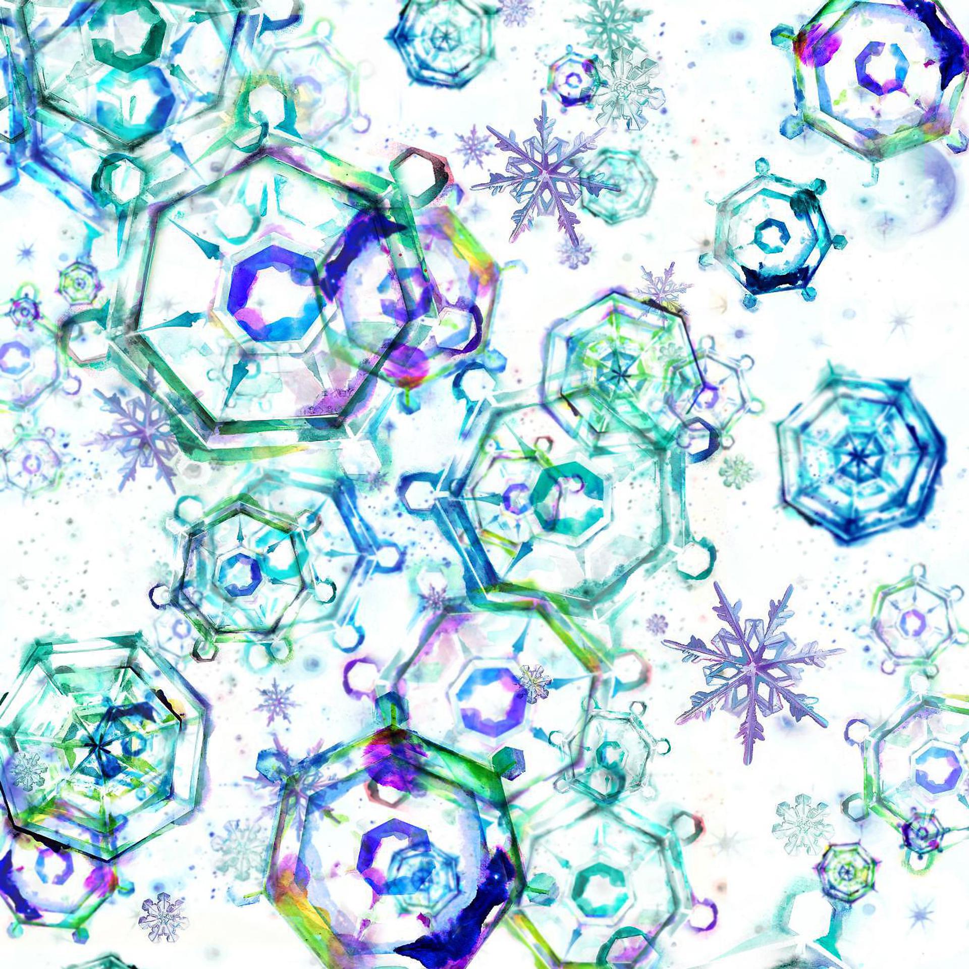 Постер альбома Heptagonal Snow Crystals (feat. Miku Hatsune)