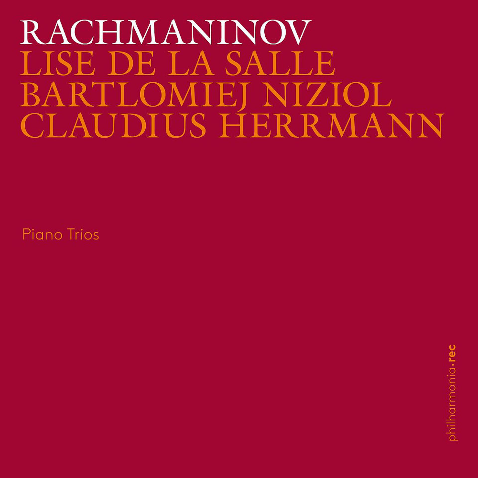Постер альбома Rachmaninoff: Piano Trios