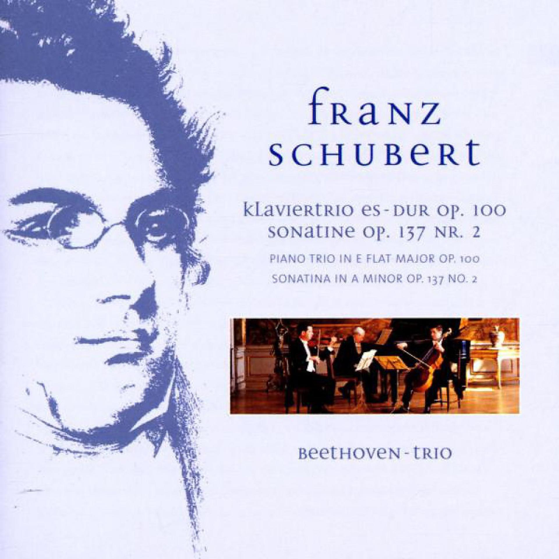 Постер альбома Schubert: Piano Trio in E-Flat Major, Op. 100 & Sonatina in A Minor, Op. 137 No. 2