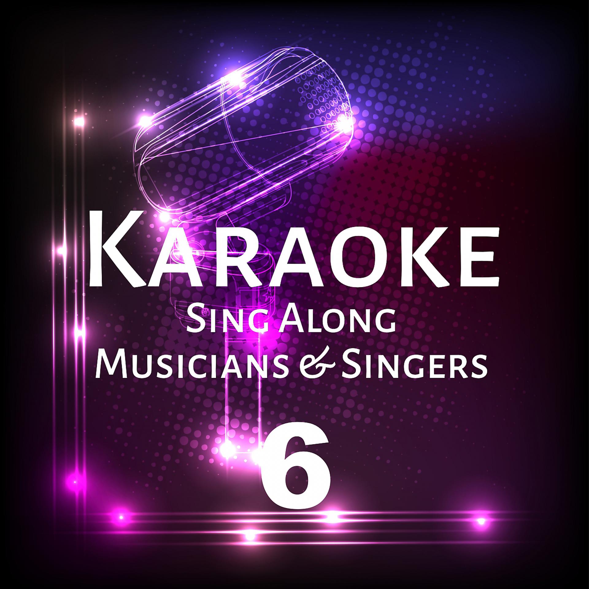 Постер альбома Karaoke Sing Along Musicians & Singers, Vol. 6