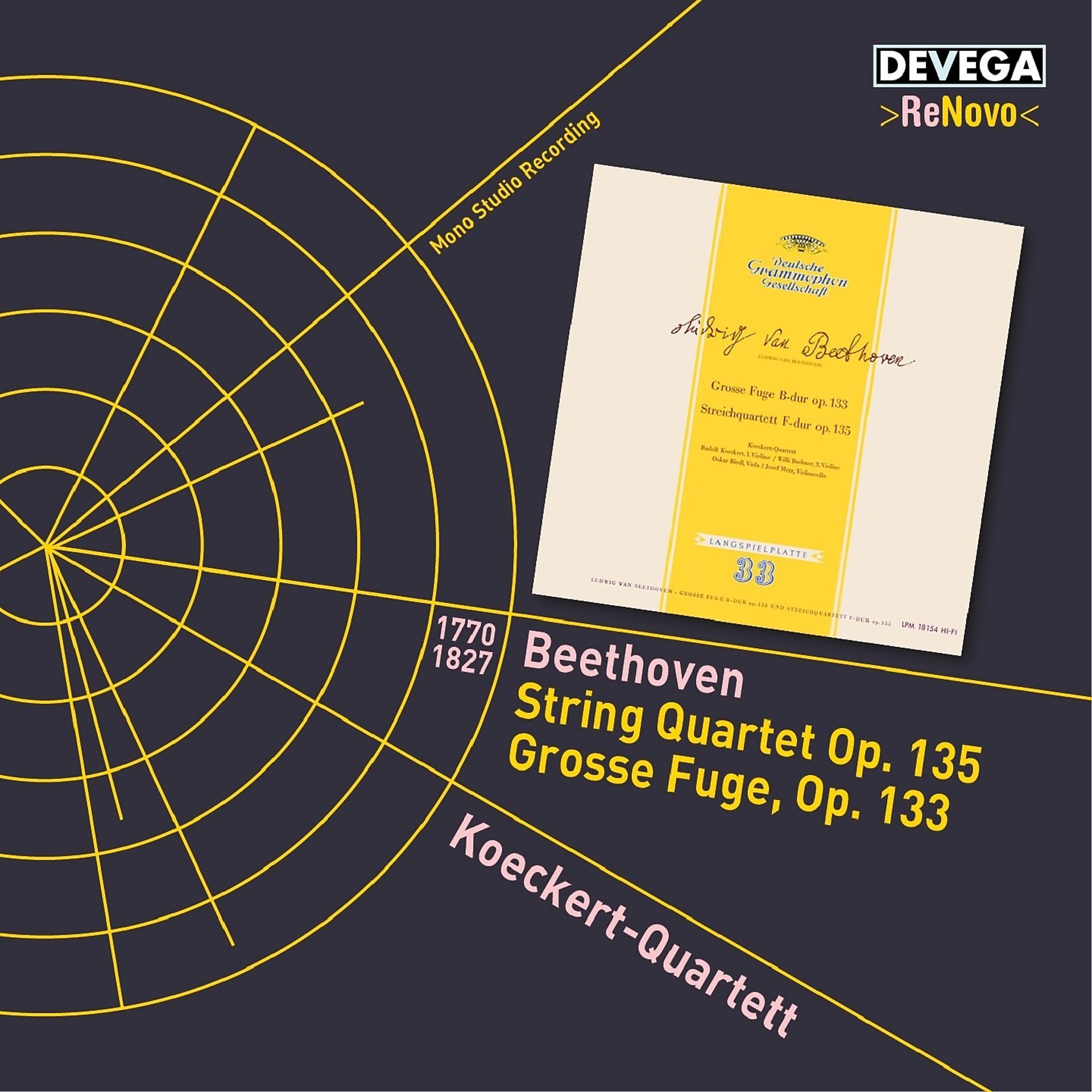 Постер альбома Beethoven: String Quartet Op. 135 - Grosse Fuge Op. 133