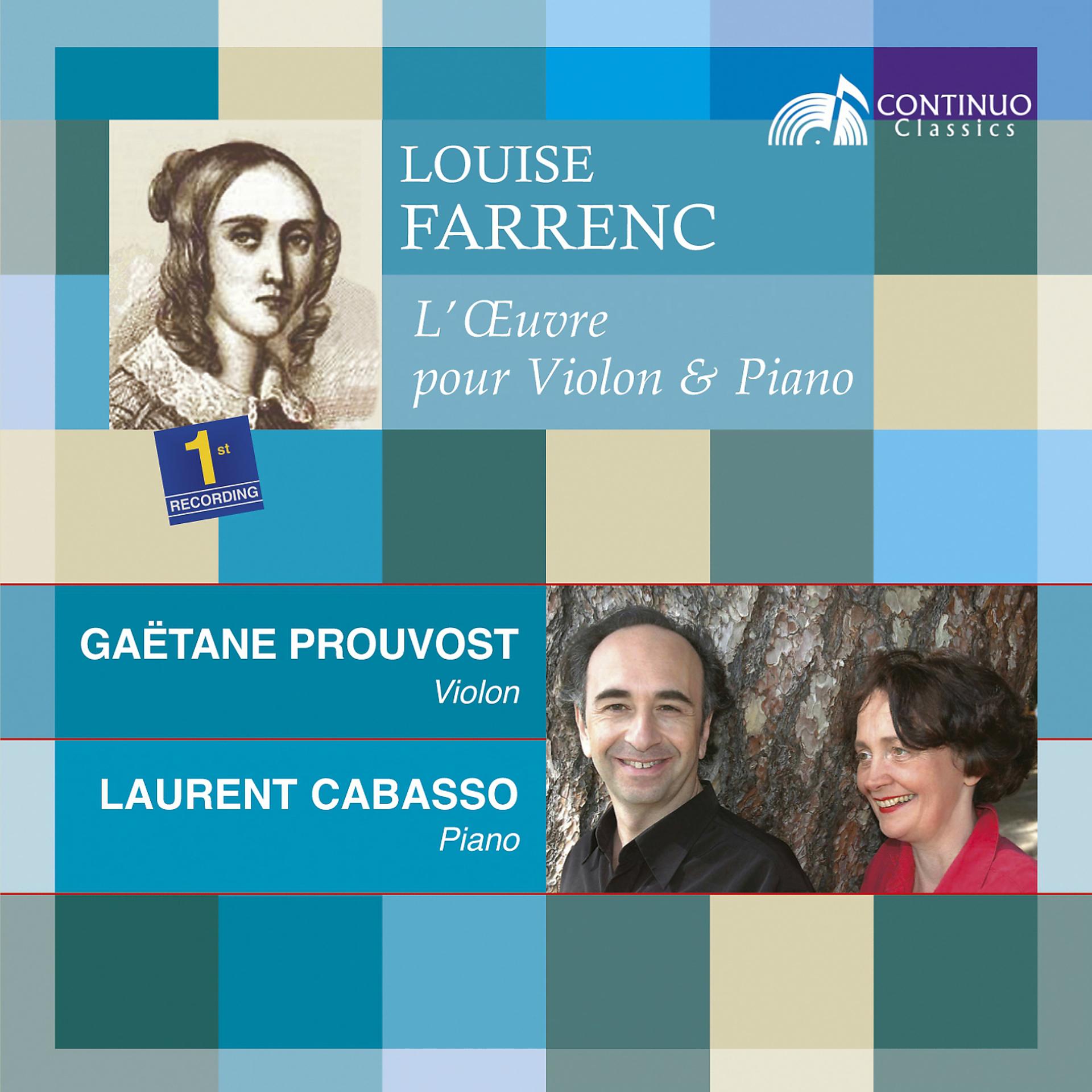 Постер альбома Louise Farrenc: L'œuvre pour violon et piano
