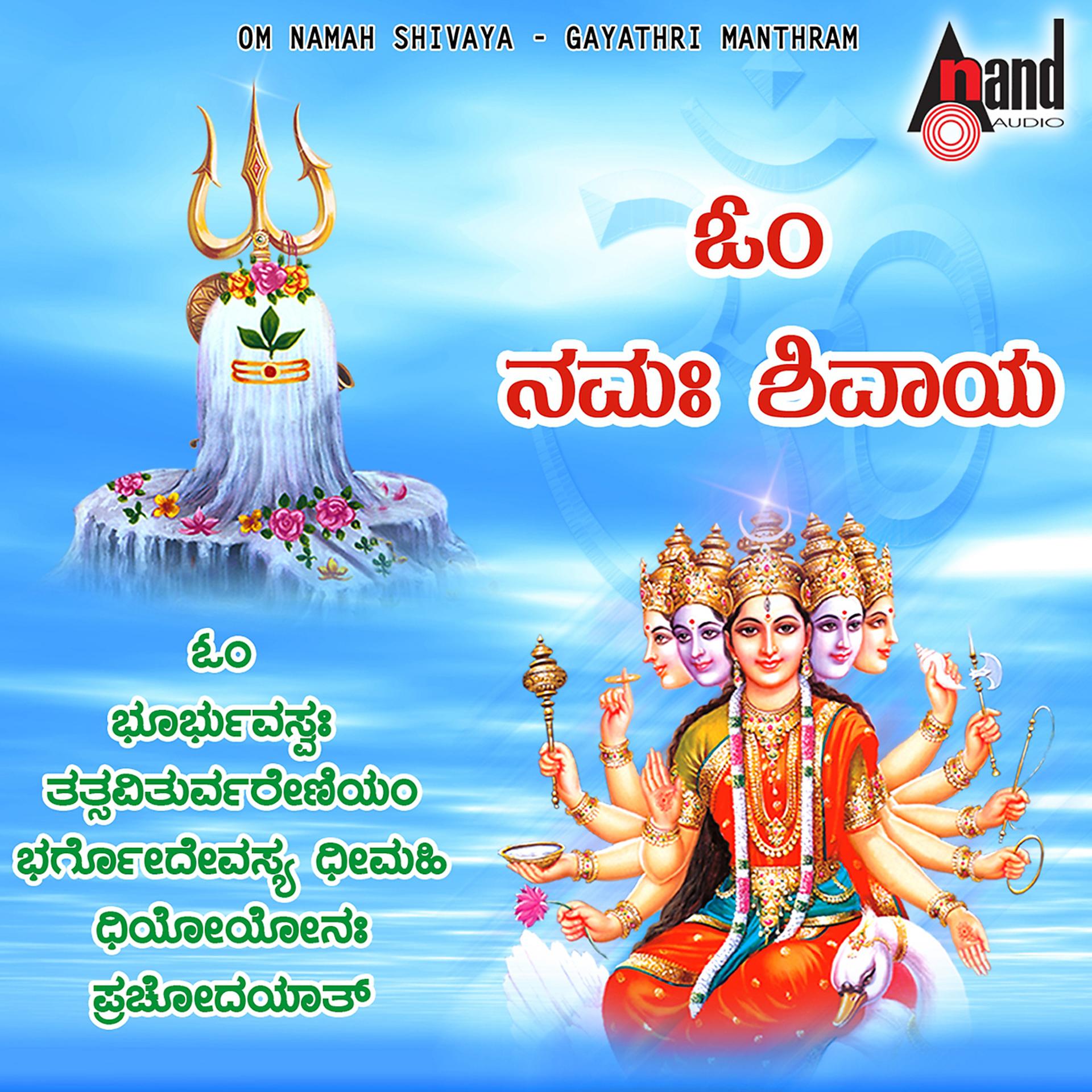 Постер альбома Om Namah Shiva & Gayathri Mantra Smarane