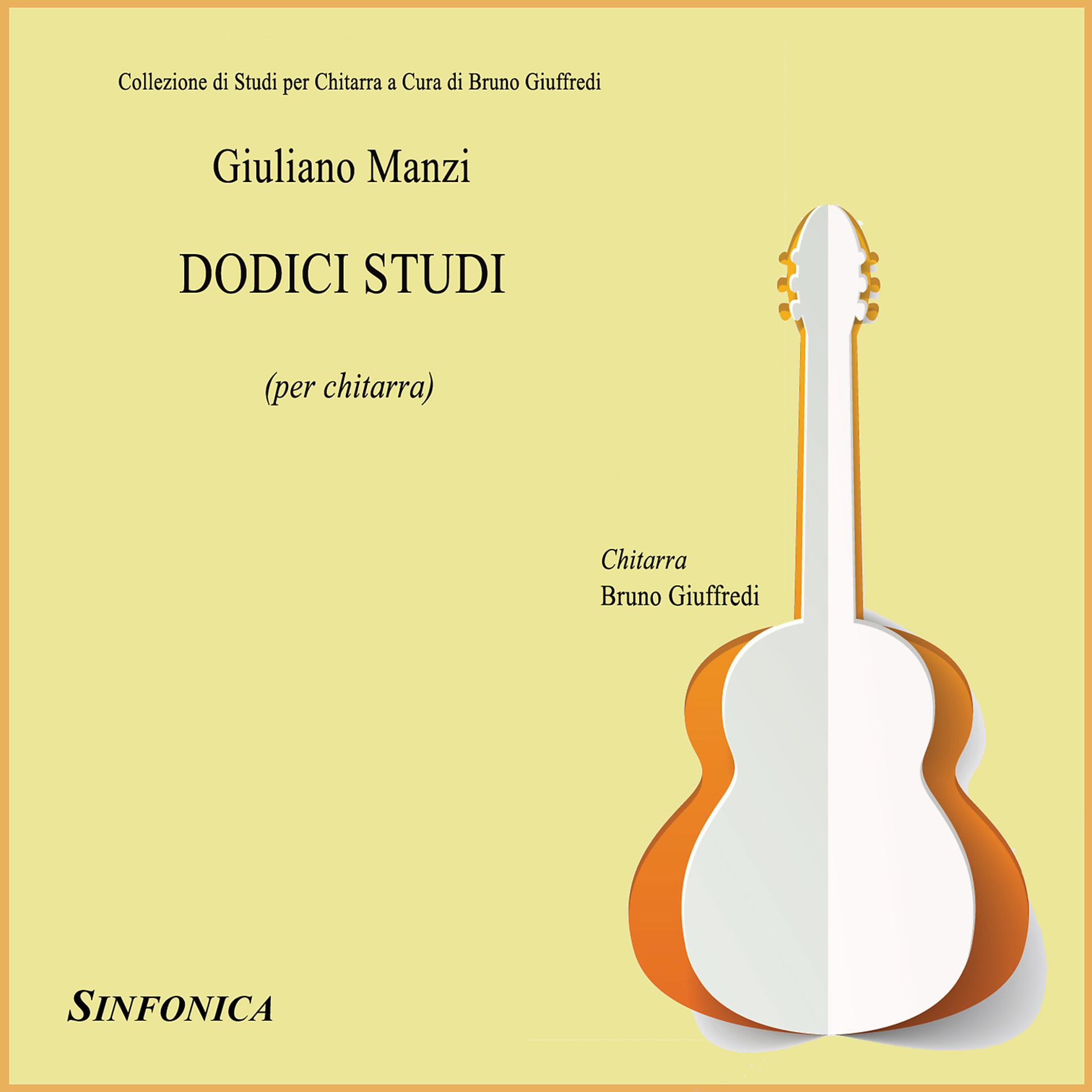 Постер альбома Dodici studi (Giuliano Manzi)