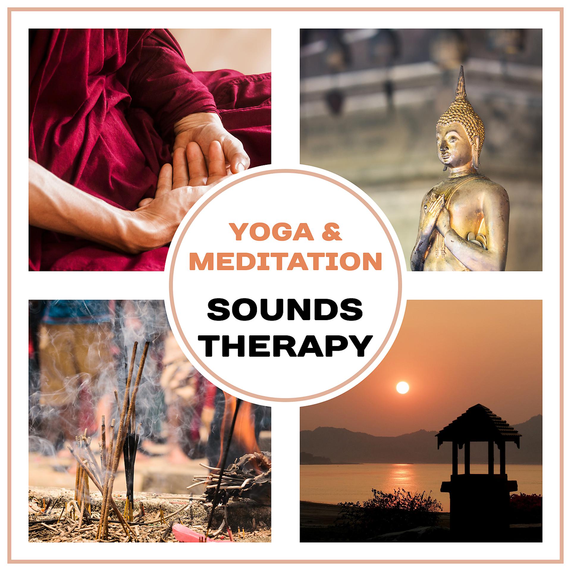 Постер альбома Yoga & Meditation Sounds Therapy: Healing Music for Mind, Body & Soul, Relaxing Nature Ambience