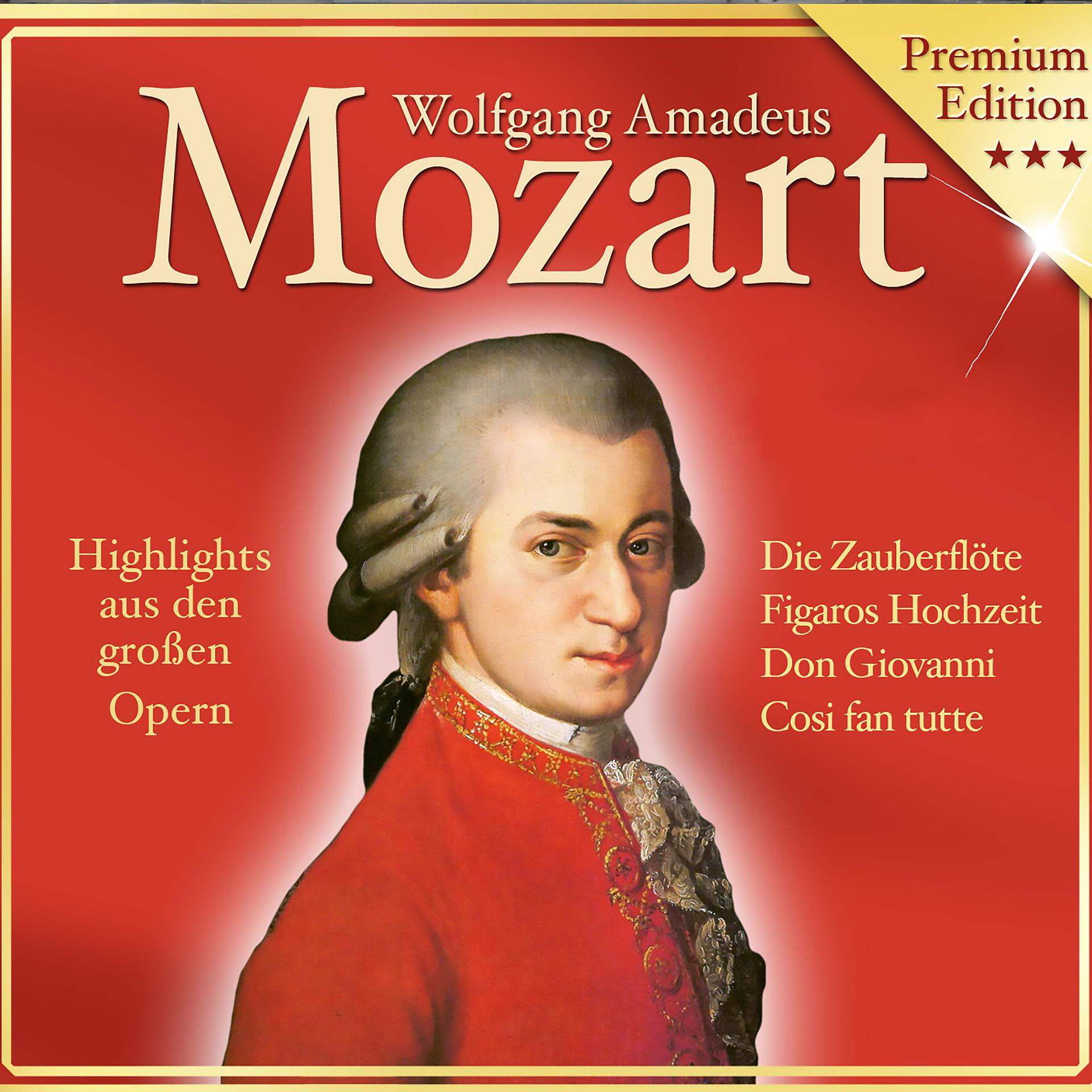 Постер альбома Mozart: Highlights aus den großen Opern
