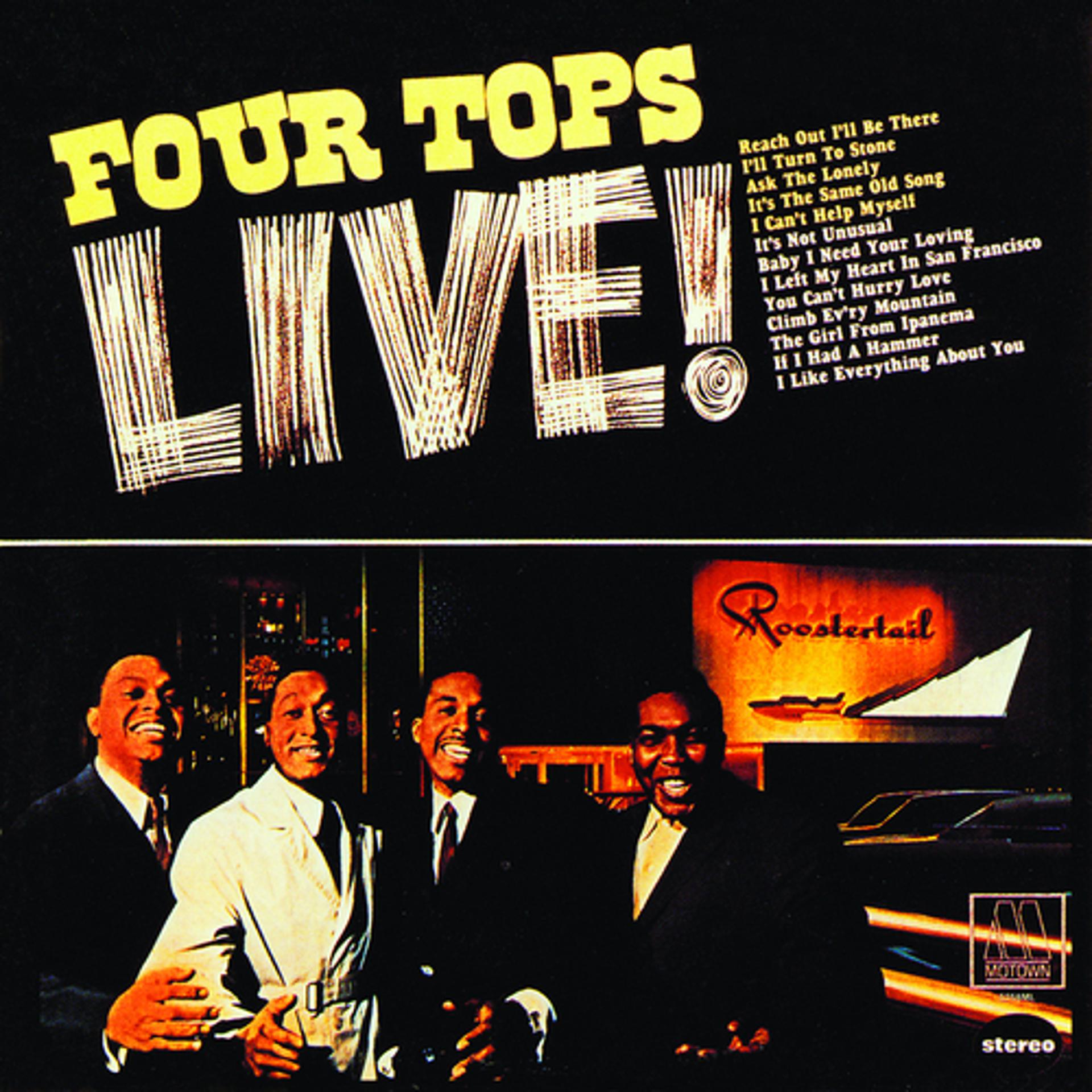 Постер альбома Four Tops Live