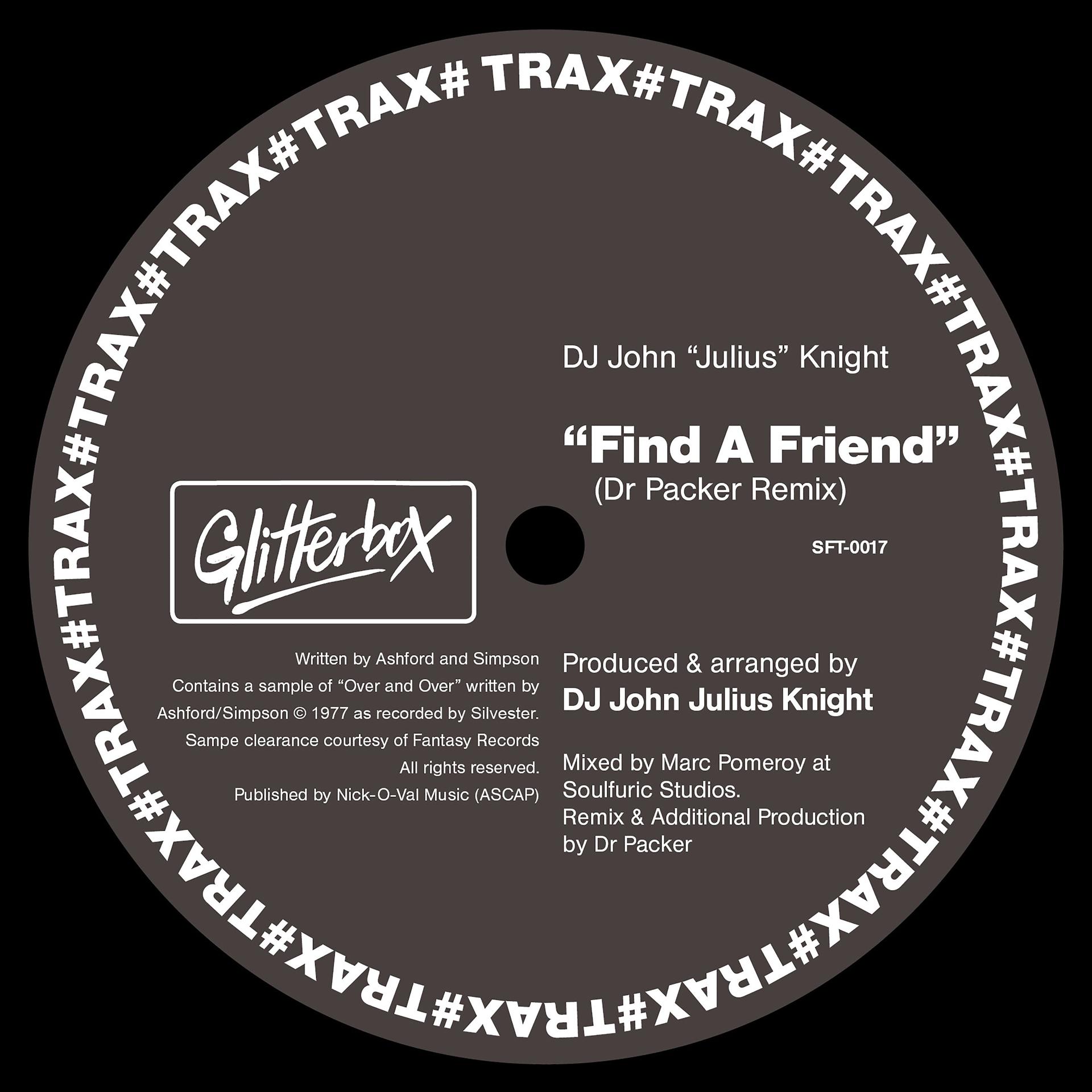 Постер альбома Find A Friend (Dr Packer Remix)