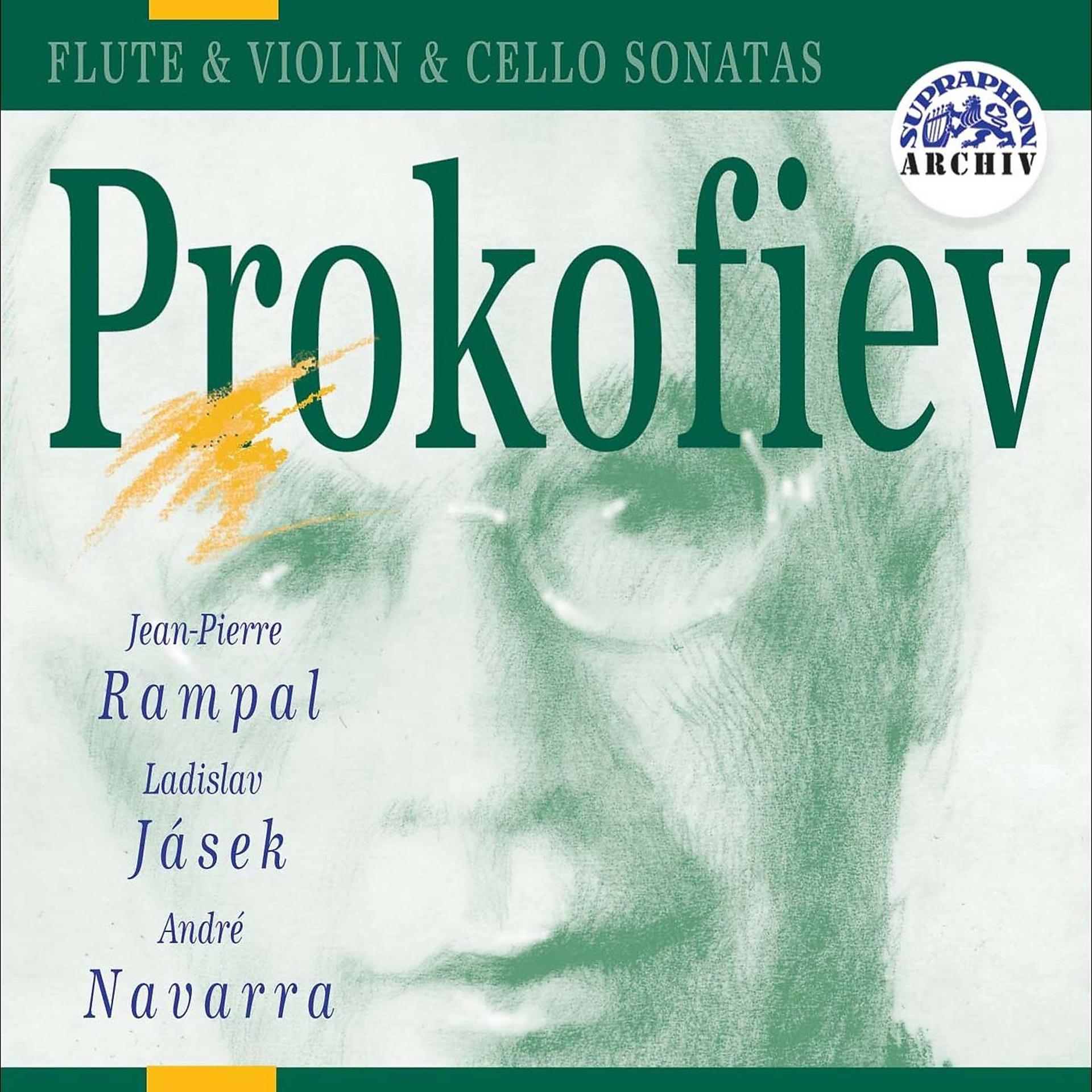 Постер к треку Jean Pierre Rampal, Alfréd Holeček - Sonata for Flute and Piano in D-Sharp Major, Op. 94, .: II. Scherzo. Presto