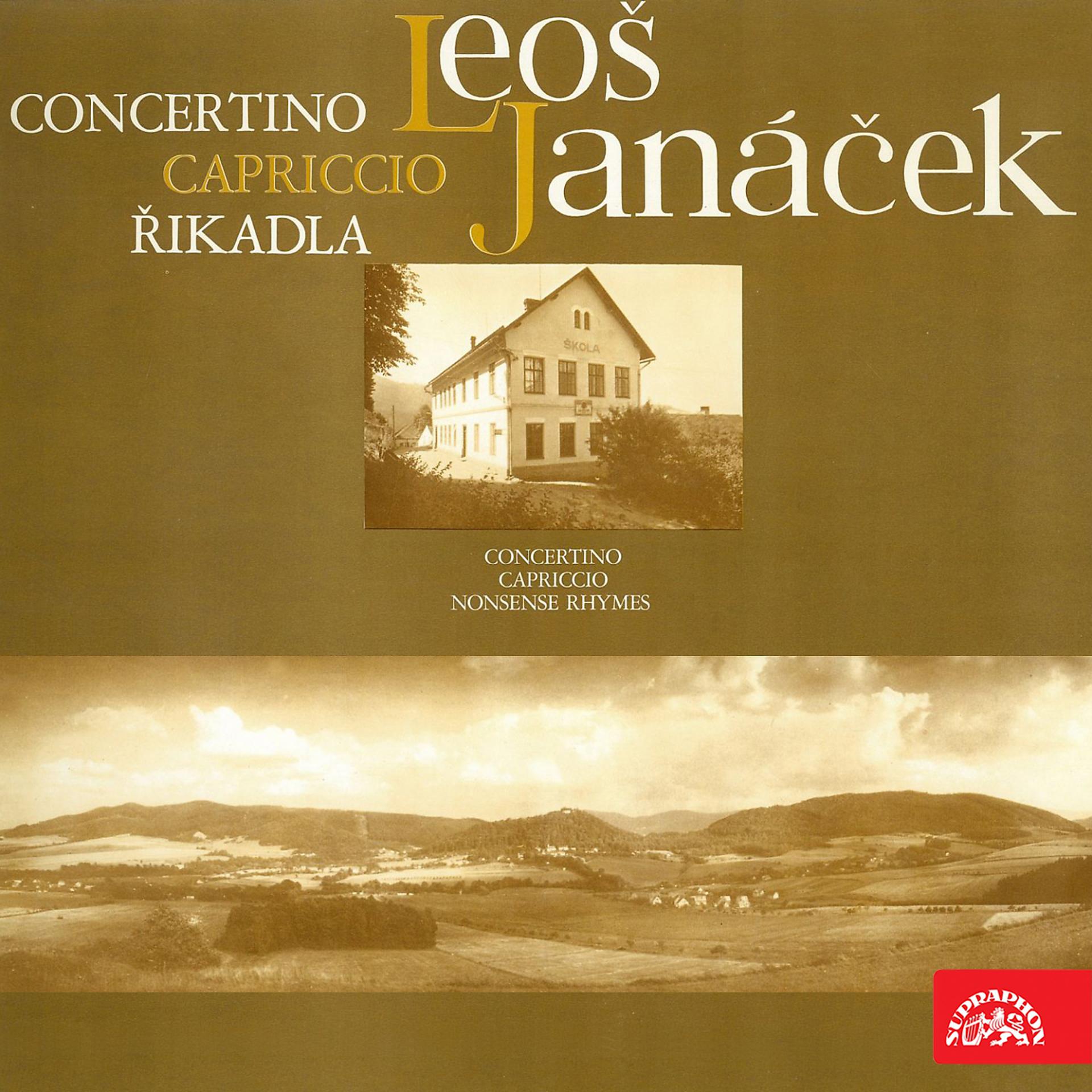 Постер альбома Janáček: Concertino, Capriccio, Rhymes