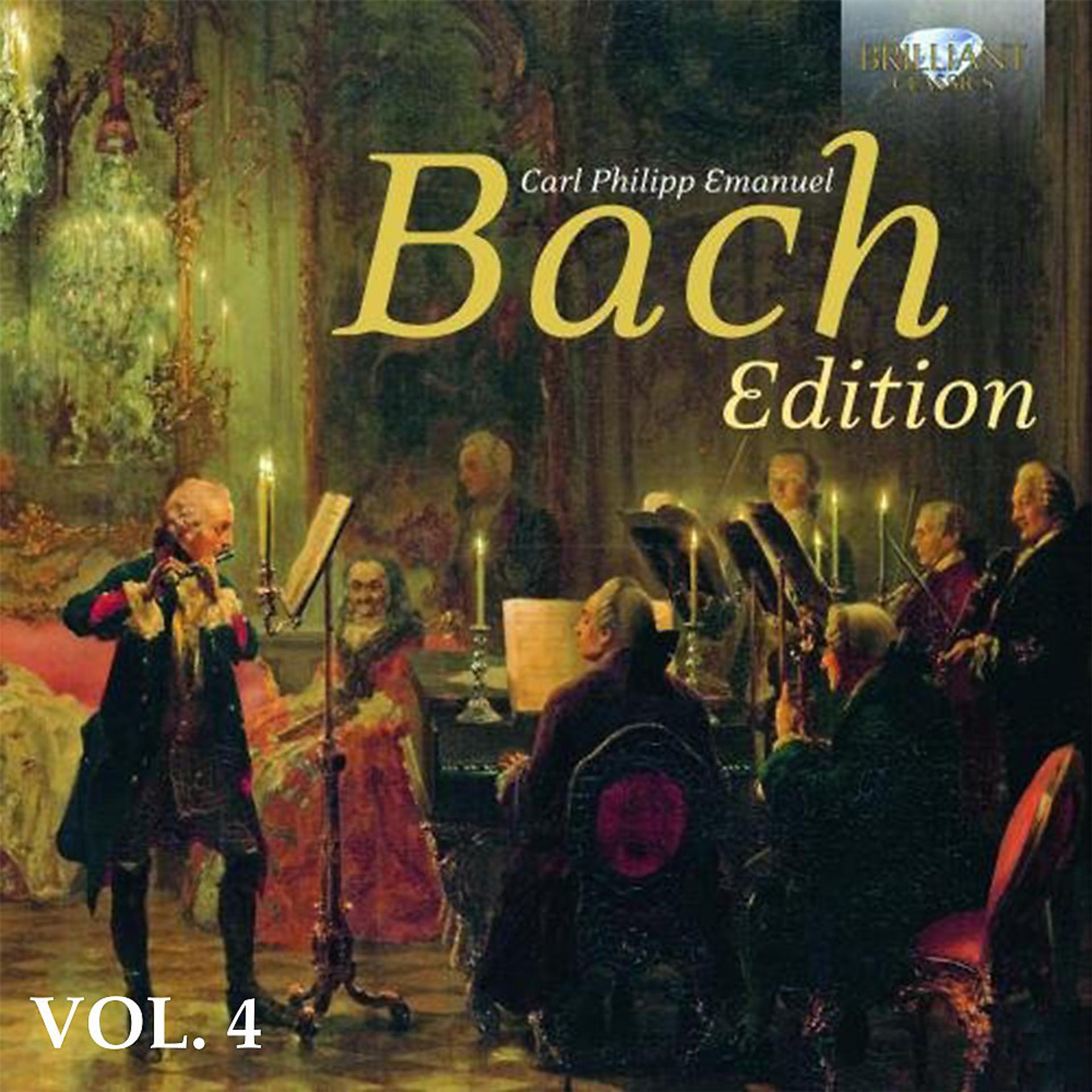Постер альбома C.P.E. Bach Edition, Vol. 4