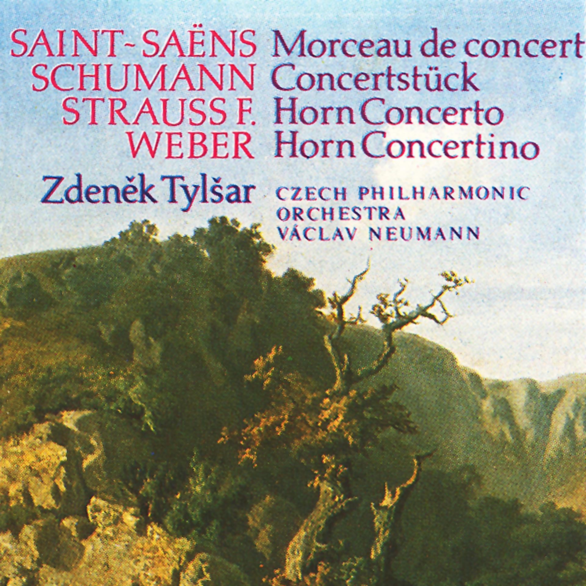 Постер альбома Weber: Concertino in E Minor - Strauss: Horn Concerto in C Minor - Saint-Saëns: Morceau de concert - Schumann: Concertstück