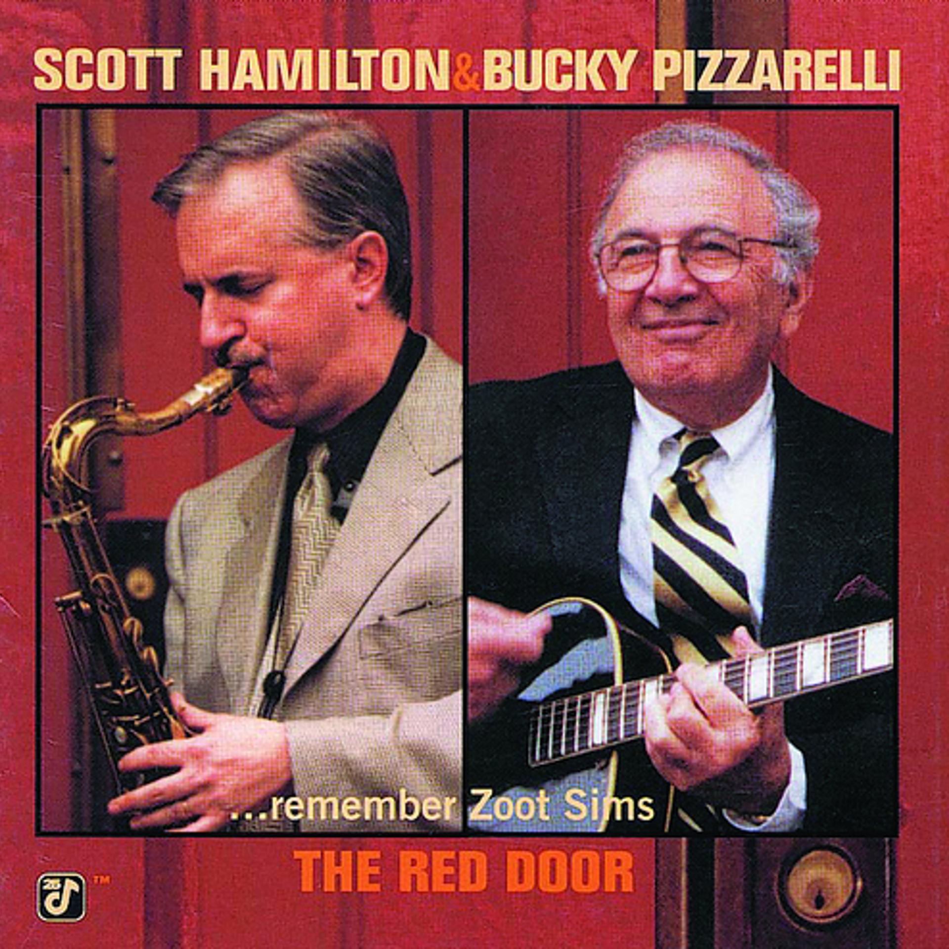 Постер альбома The Red Door - Scott Hamilton & Bucky Pizzarelli Remember Zoot Sims