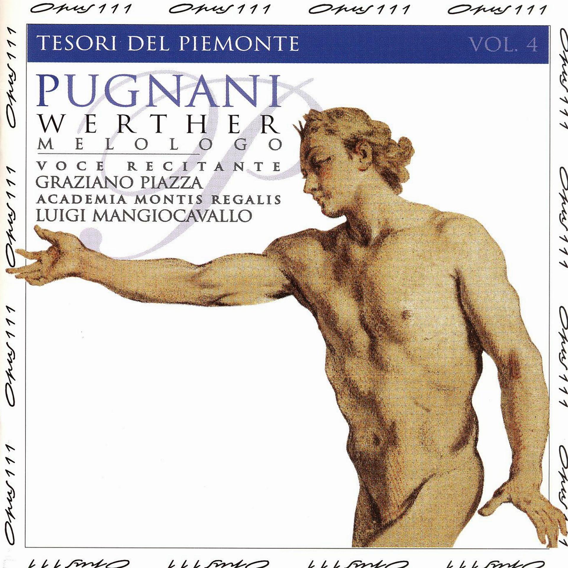 Постер альбома Pugnani: Werther, Tesori del Piemonte, Vol. 1