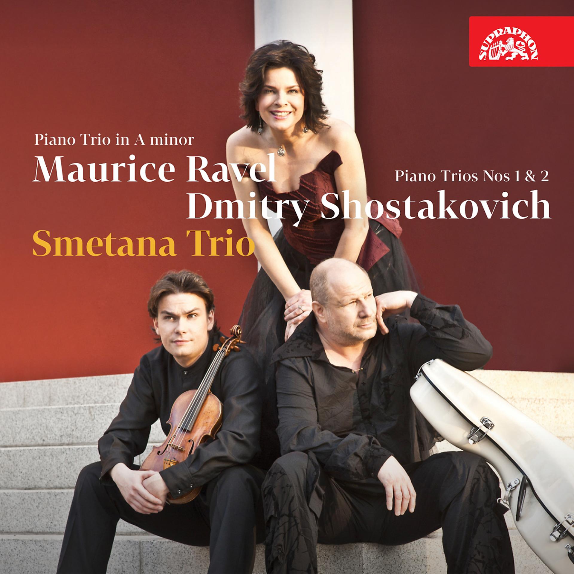 Постер альбома Ravel and Shostakovich: Piano Trios