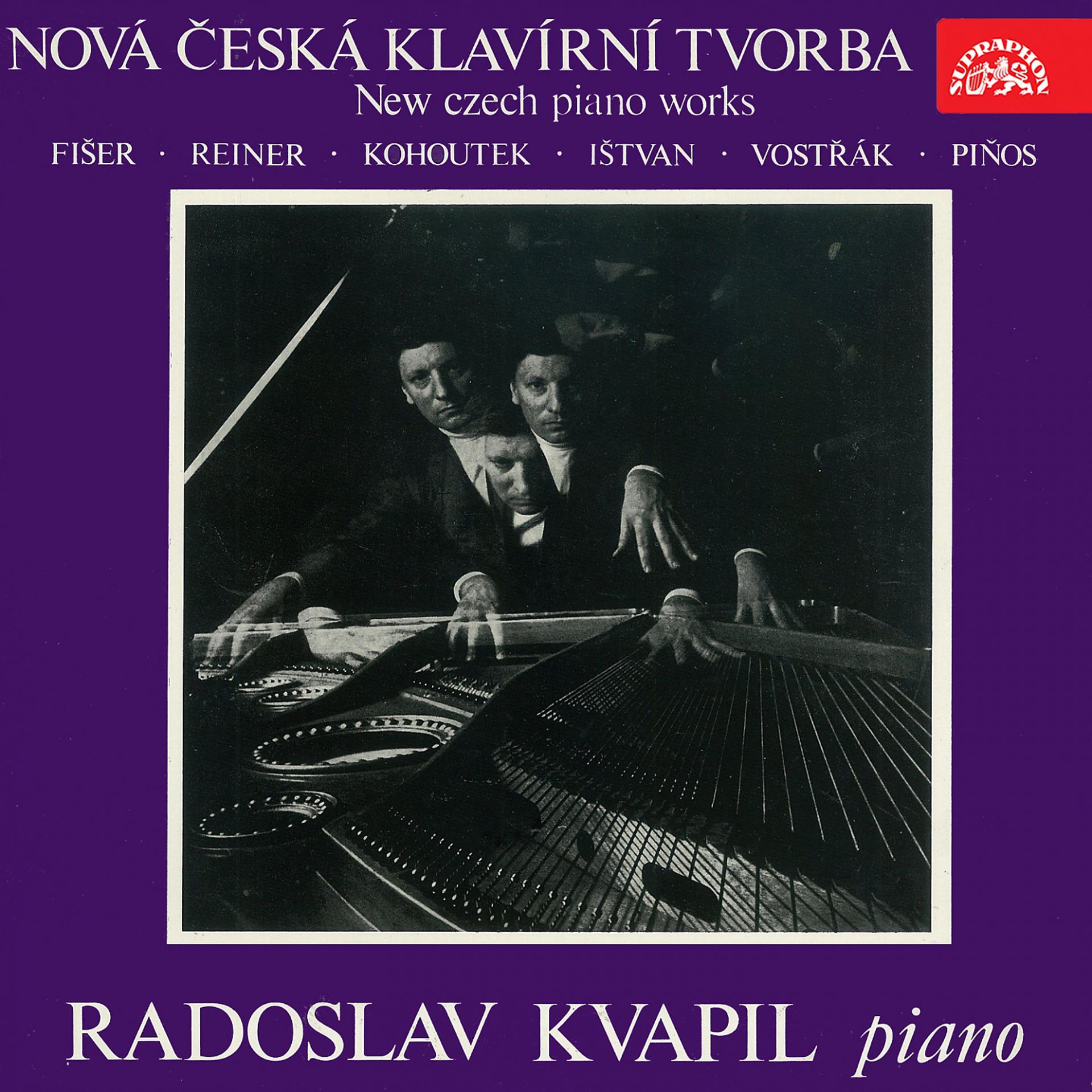Постер альбома Fišer, Ištvan, Kohoutek, Piňos, Reiner, Vostřák: New Czech Piano Works