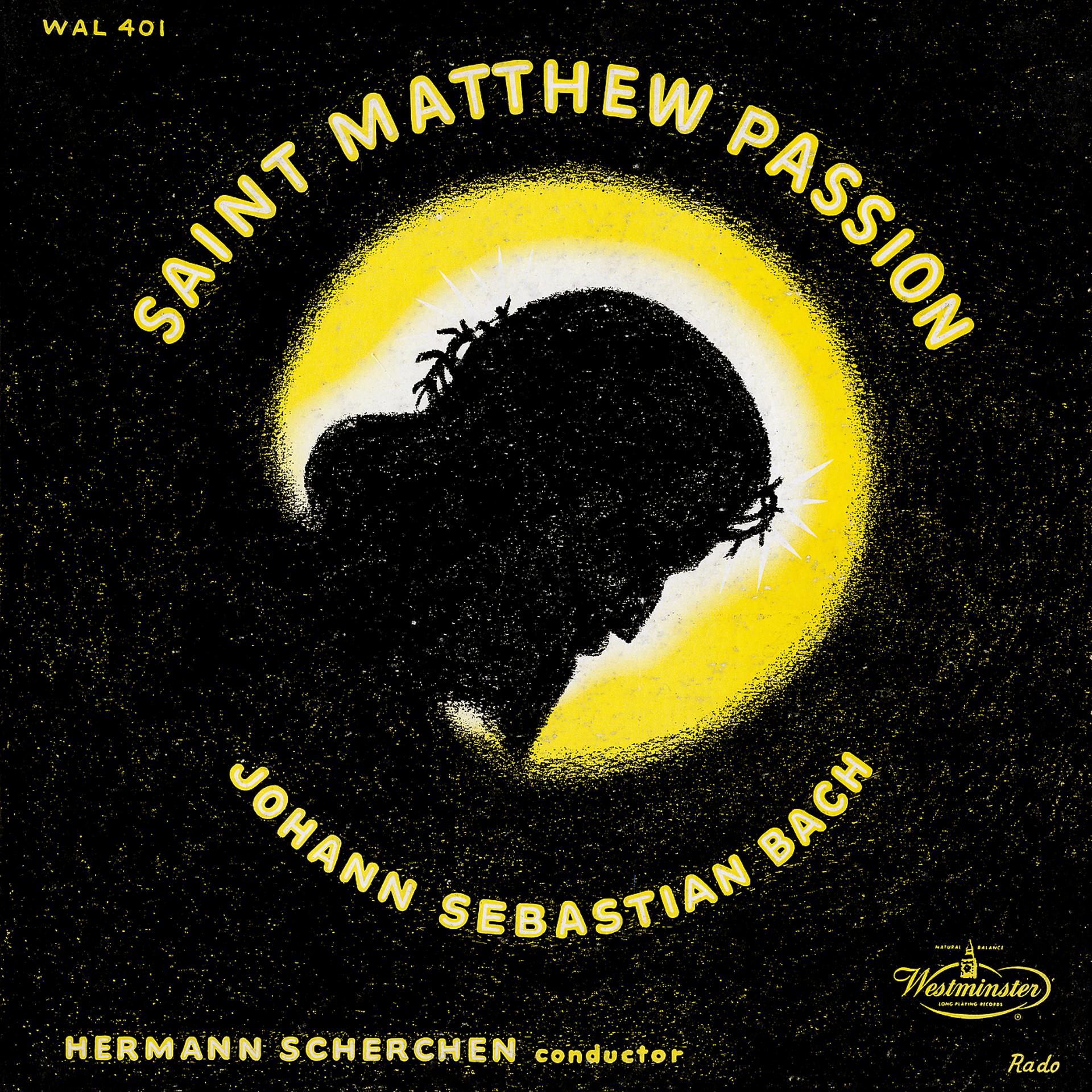 Постер альбома St. Matthew Passion, BWV 244